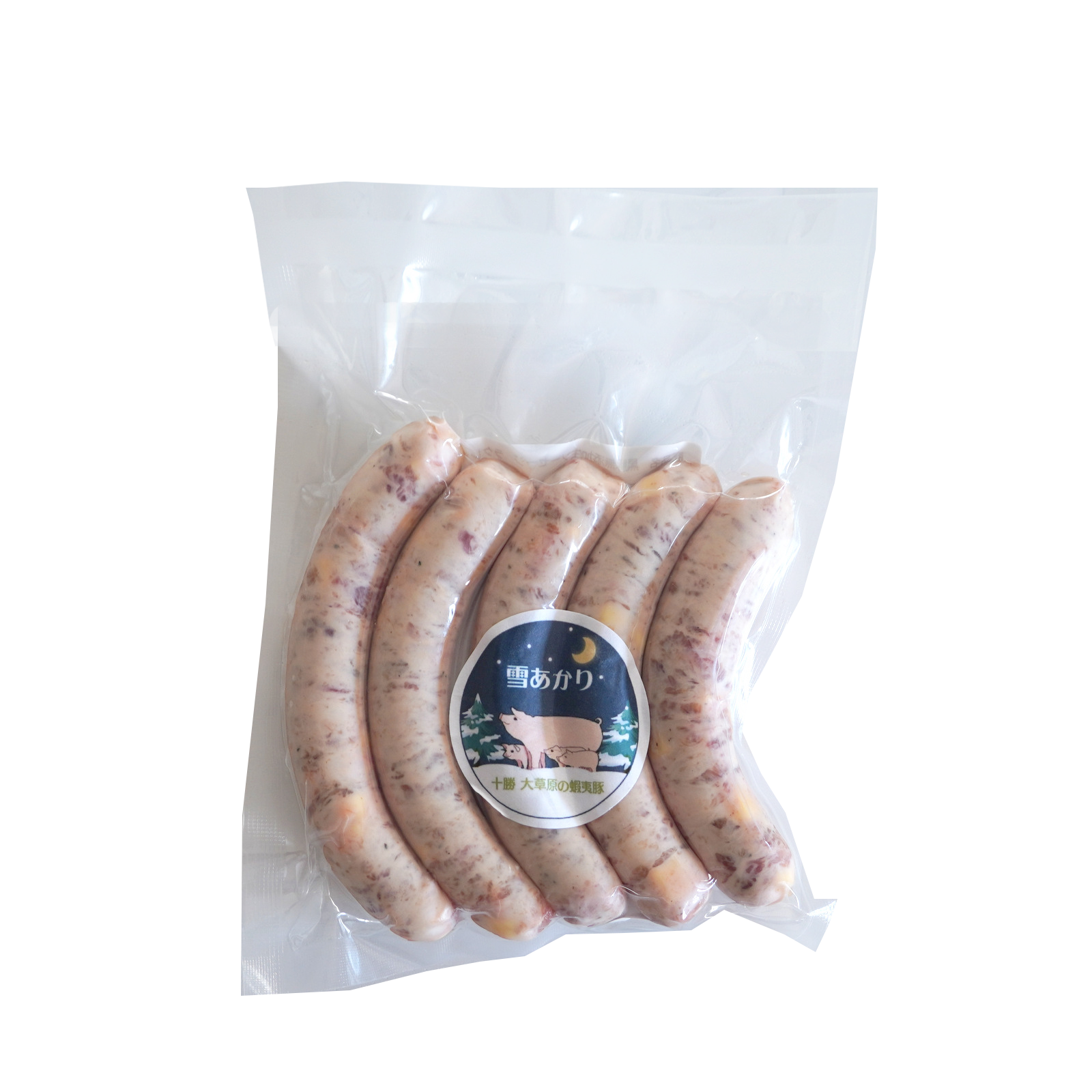Natural Free-Range Sugar-Free Pork Sausage with Cheese From Hokkaido (5pc) - Horizon Farms