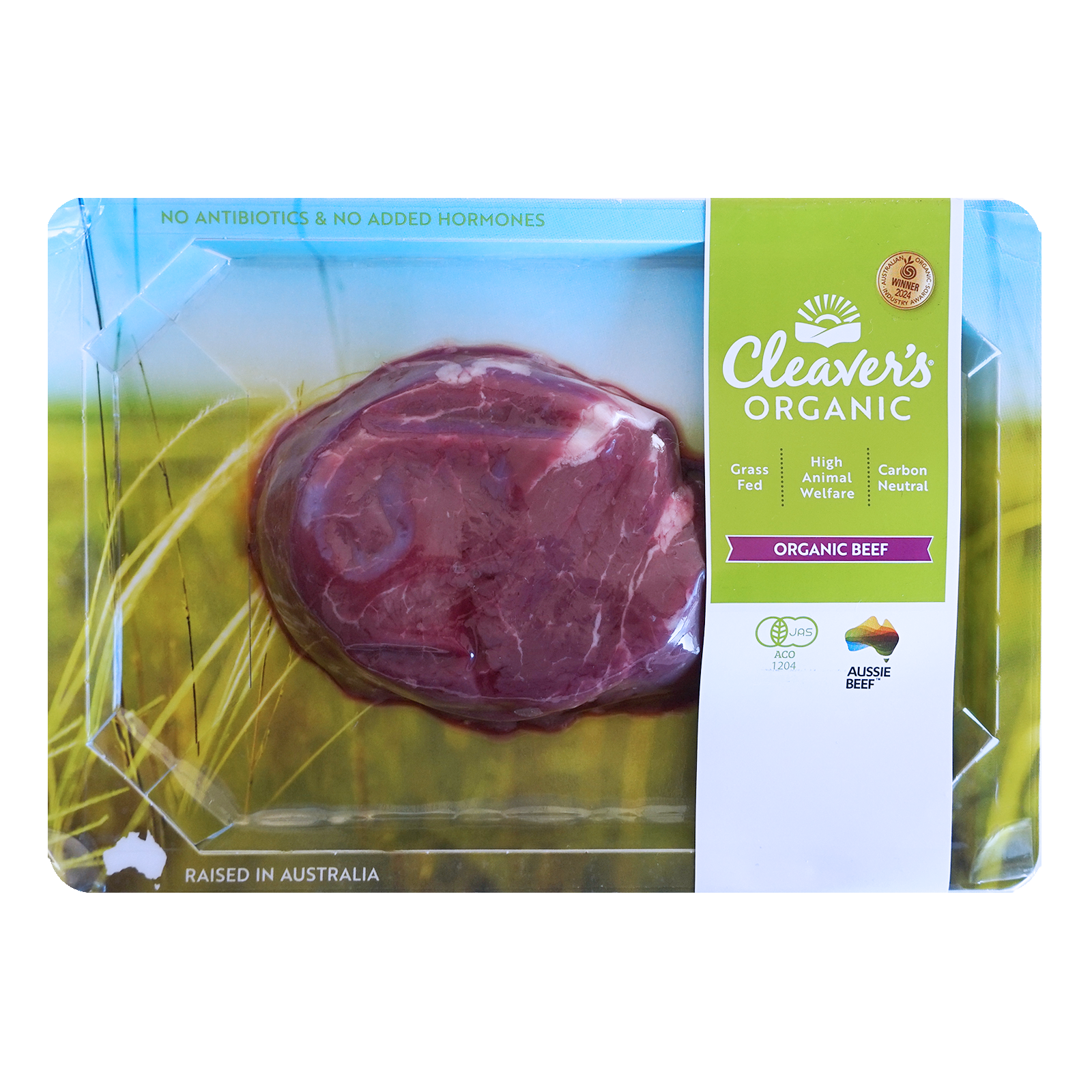 Certified Organic Grass-Fed Beef Filet Steak from Australia (200g) - Horizon Farms