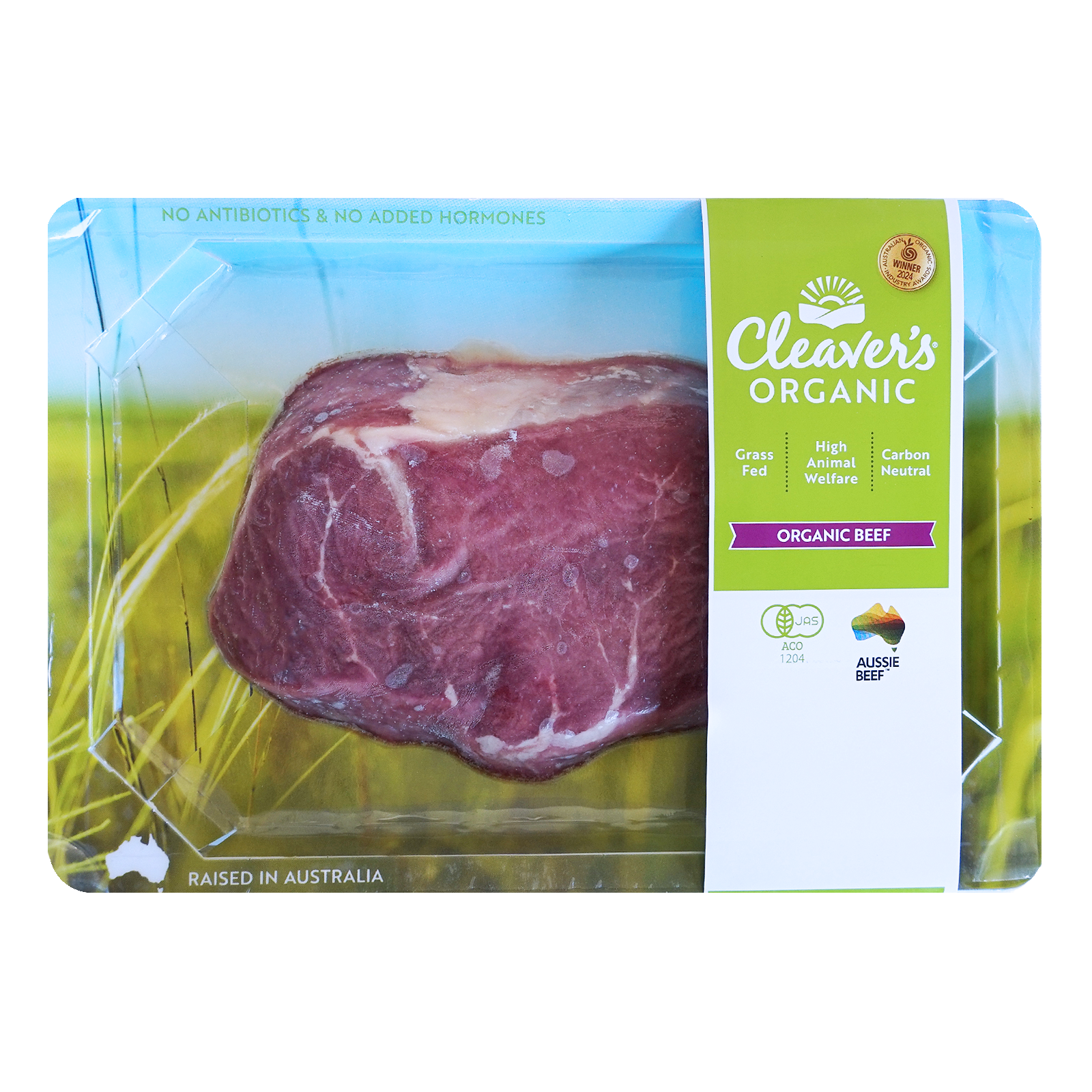 Certified Organic Grass-Fed Beef Loin Steak from Australia (200g) - Horizon Farms