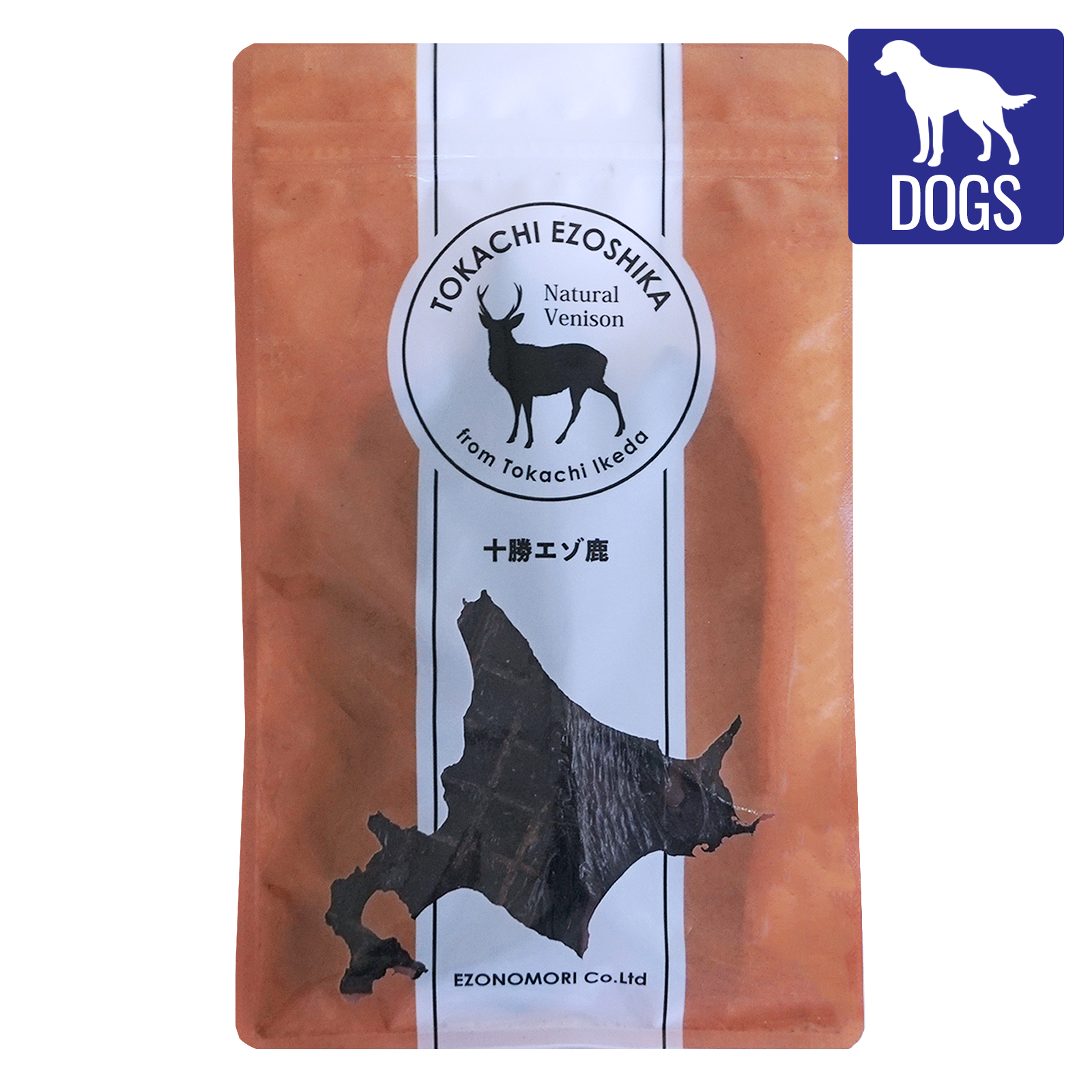 [For Dogs] All-Natural Wild Venison Liver Jerky Dry Dog Treat from Hokkaido (40g) - Horizon Farms