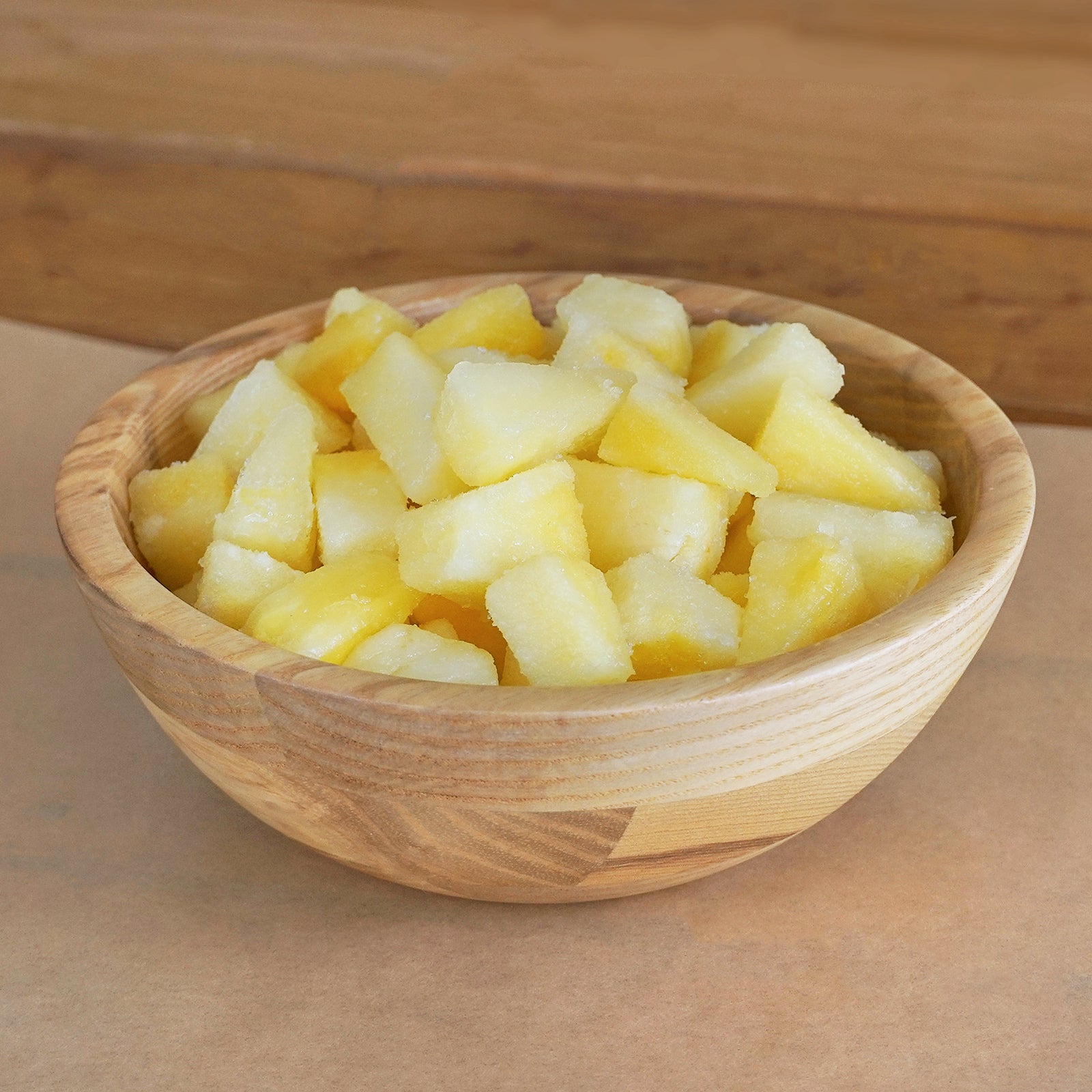 Organic Frozen Pineapple Chunks from Côte d'Ivoire (300g) - Horizon Farms
