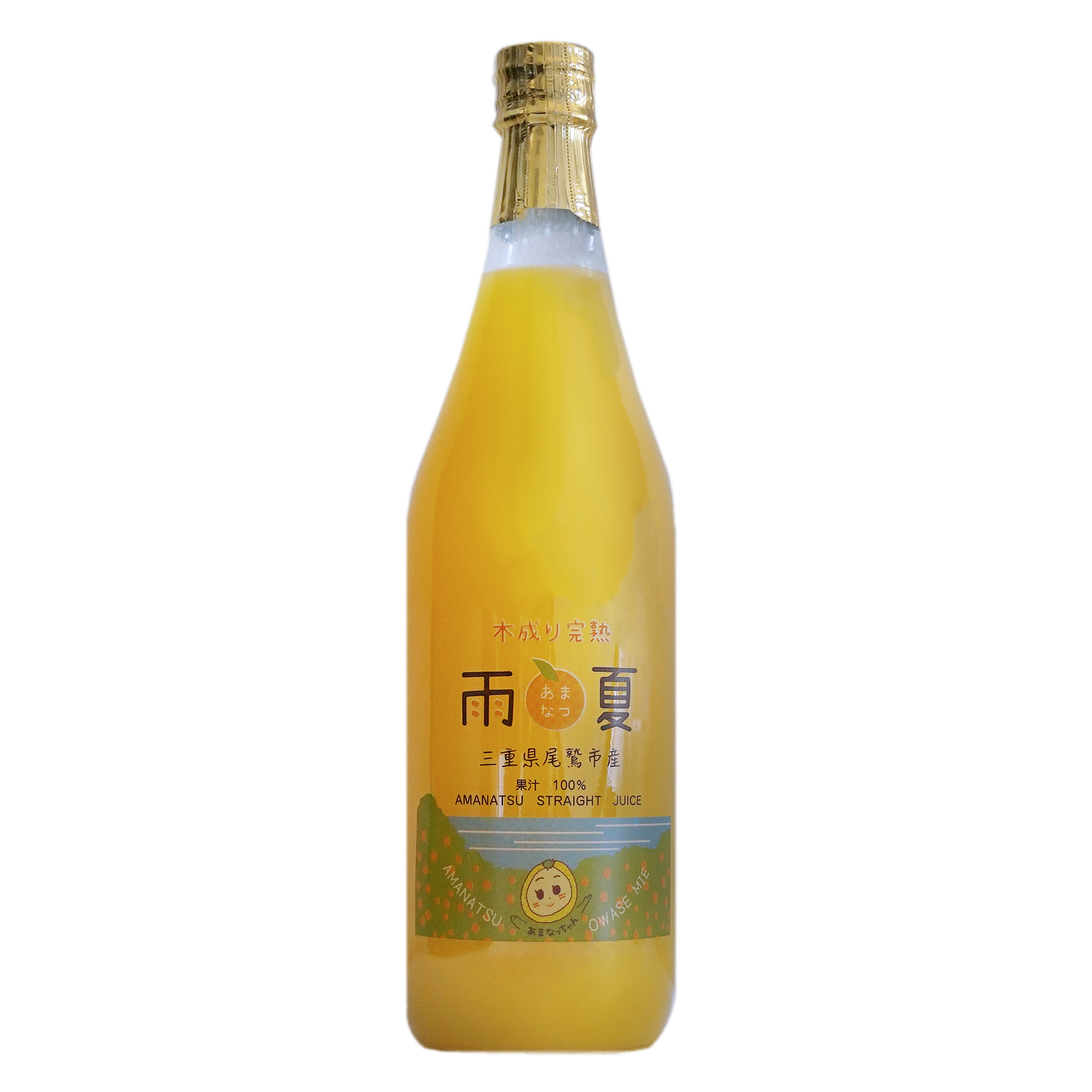 All-Natural Sugar-Free Amanatsu Orange Juice from Japan (720ml)