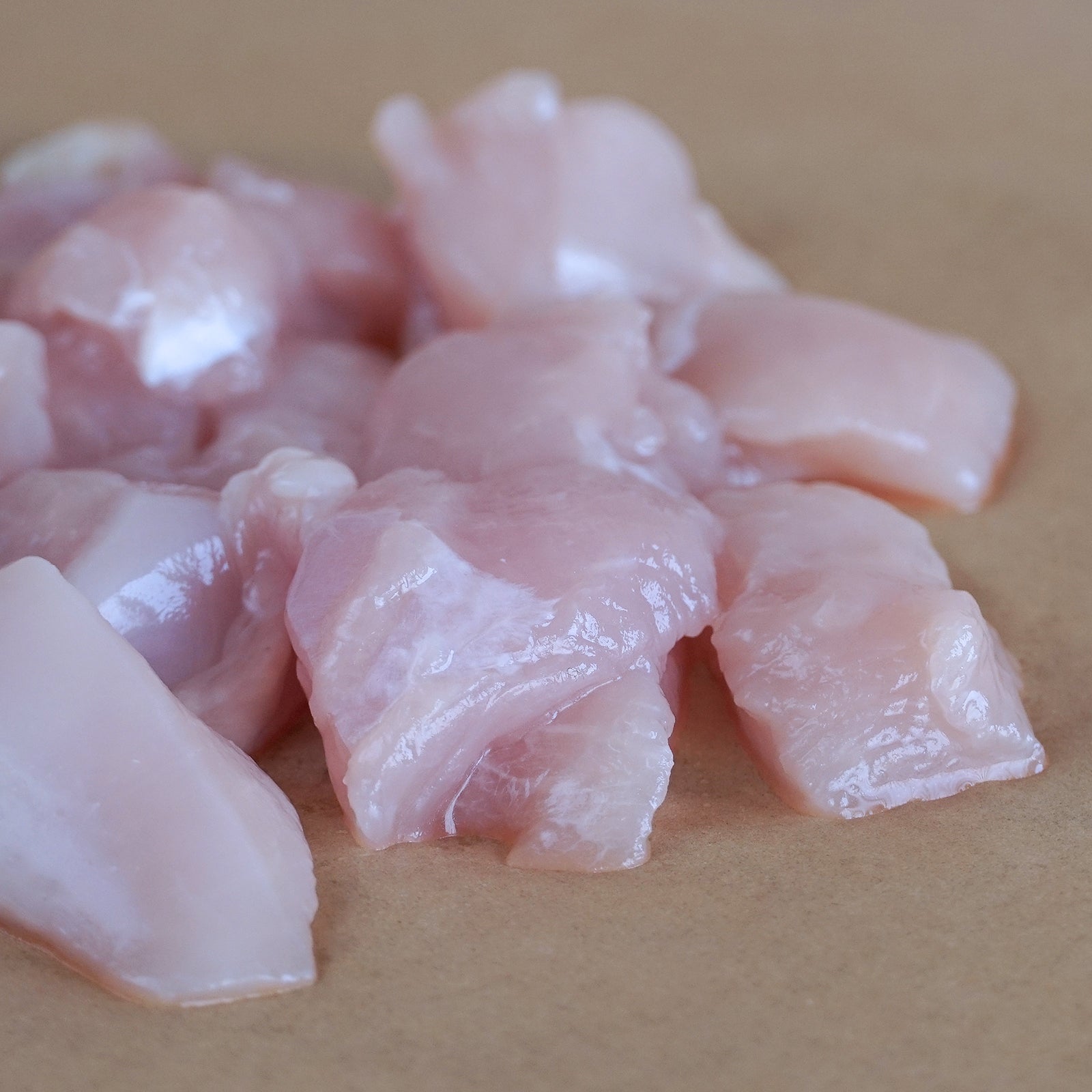 Range-Free Jidori Chicken Breast & Tenderloin Dice Cuts from Japan (100g) - Horizon Farms