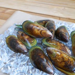Cooked Greenshell Mussels from New Zealand (500g) - Horizon Farms