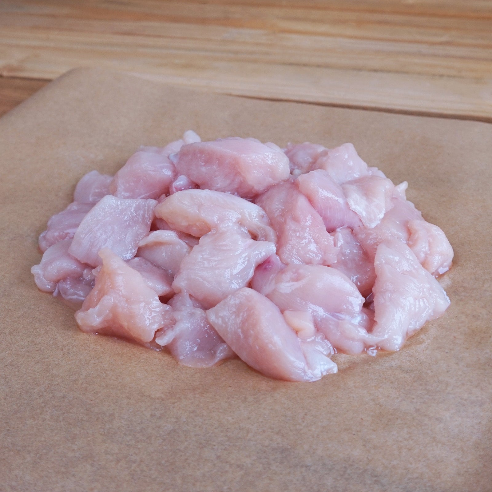 Organic Free-Range Chicken Breast Cubes from New Zealand (500g) - Horizon Farms