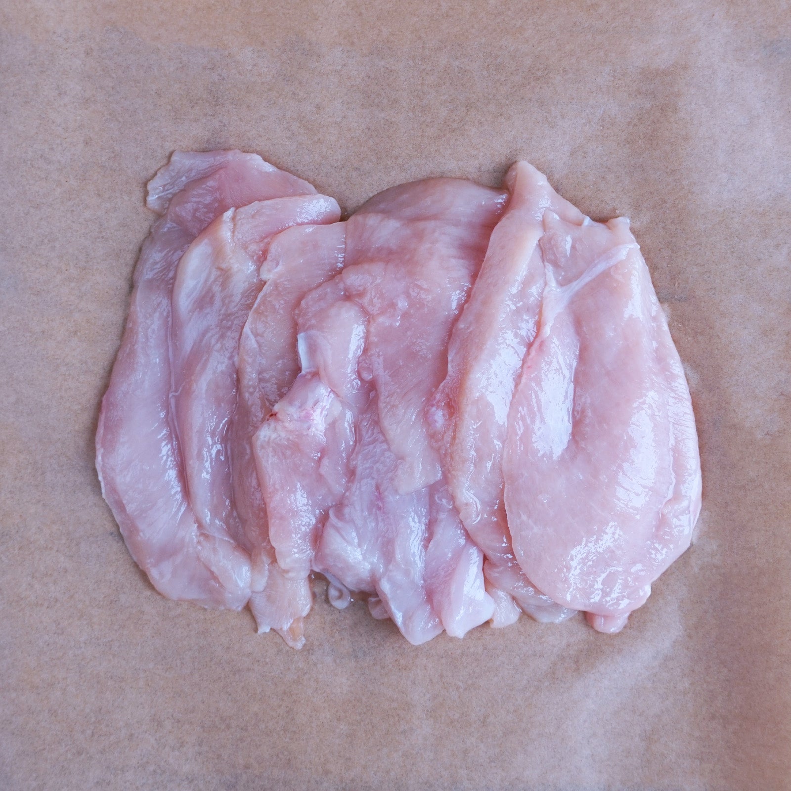 New Zealand Certified Organic Free-Range Chicken Breast 10mm Slices (500g) - Horizon Farms