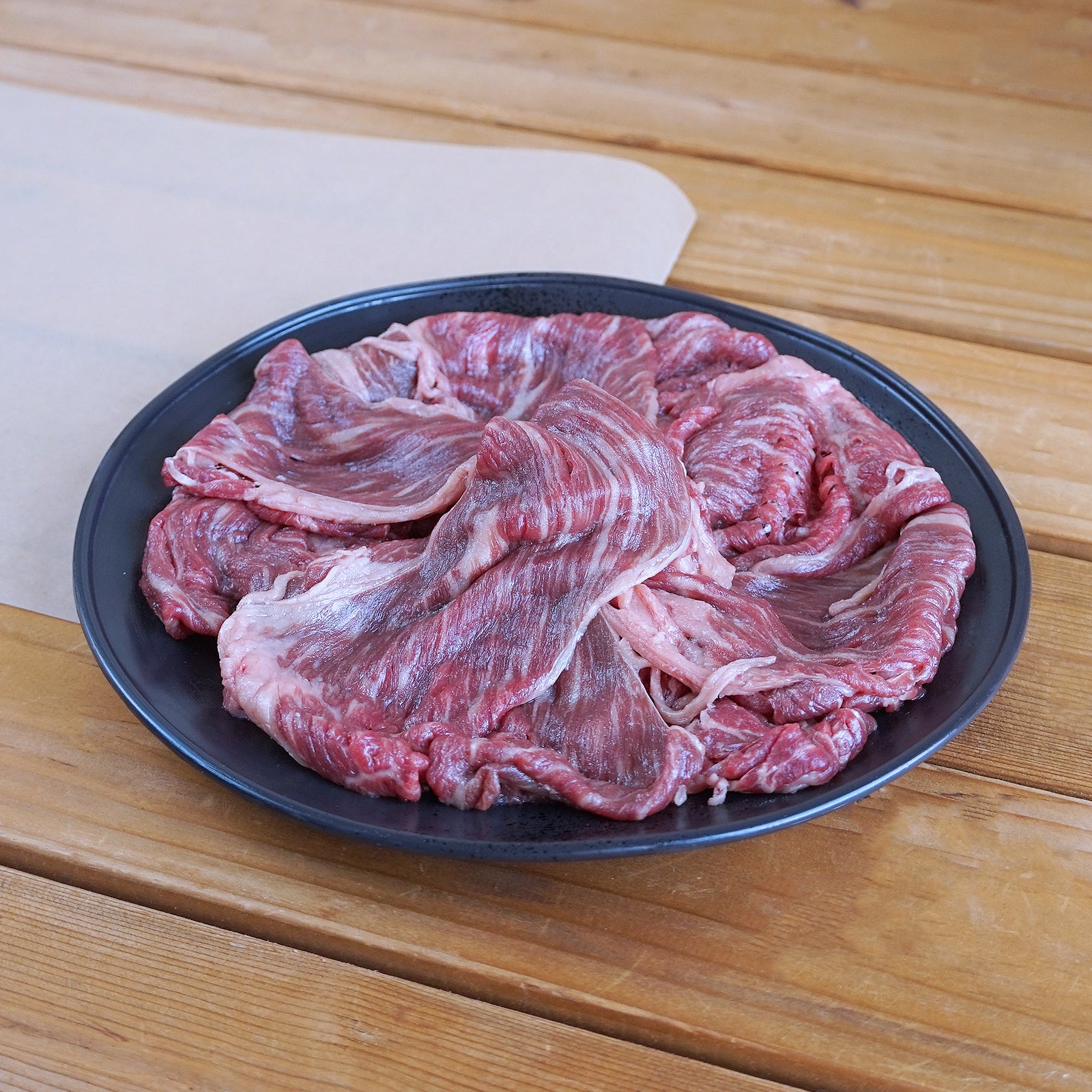 Japanese Range-Free Wagyu Beef Chuck Shoulder Thin Slices from Iwate (300g) - Horizon Farms