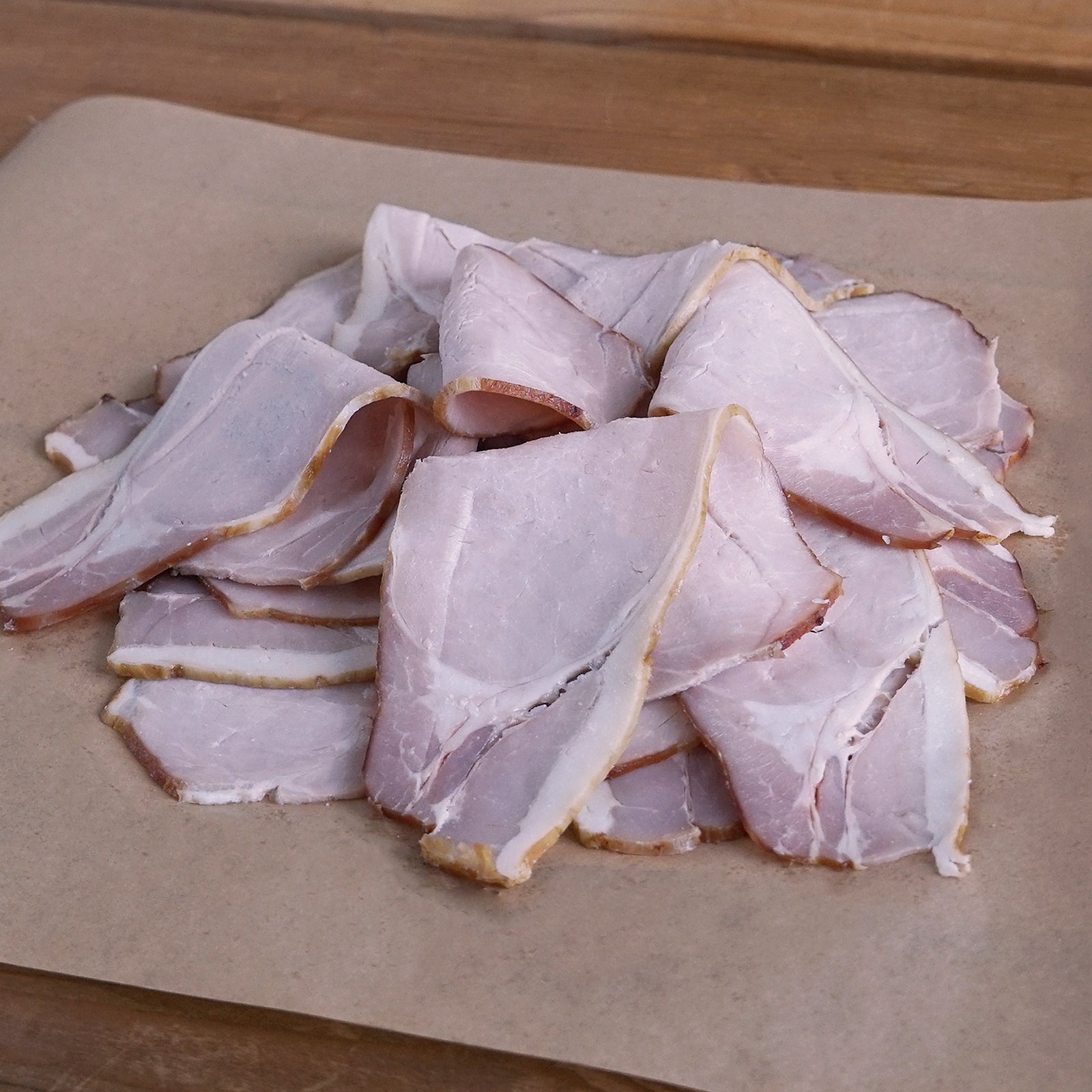 All-Natural Lightly Seasoned Smoked Free-Range Canadian Style Pork Bacon Slices (200g) - Horizon Farms