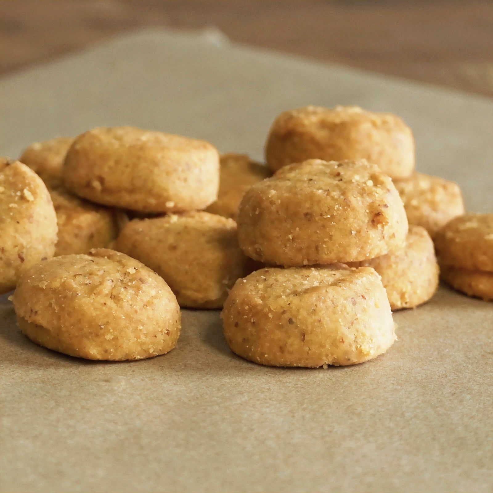 Certified Organic Additive-Free Brown Rice Cookies from Japan - Plain (52g)
