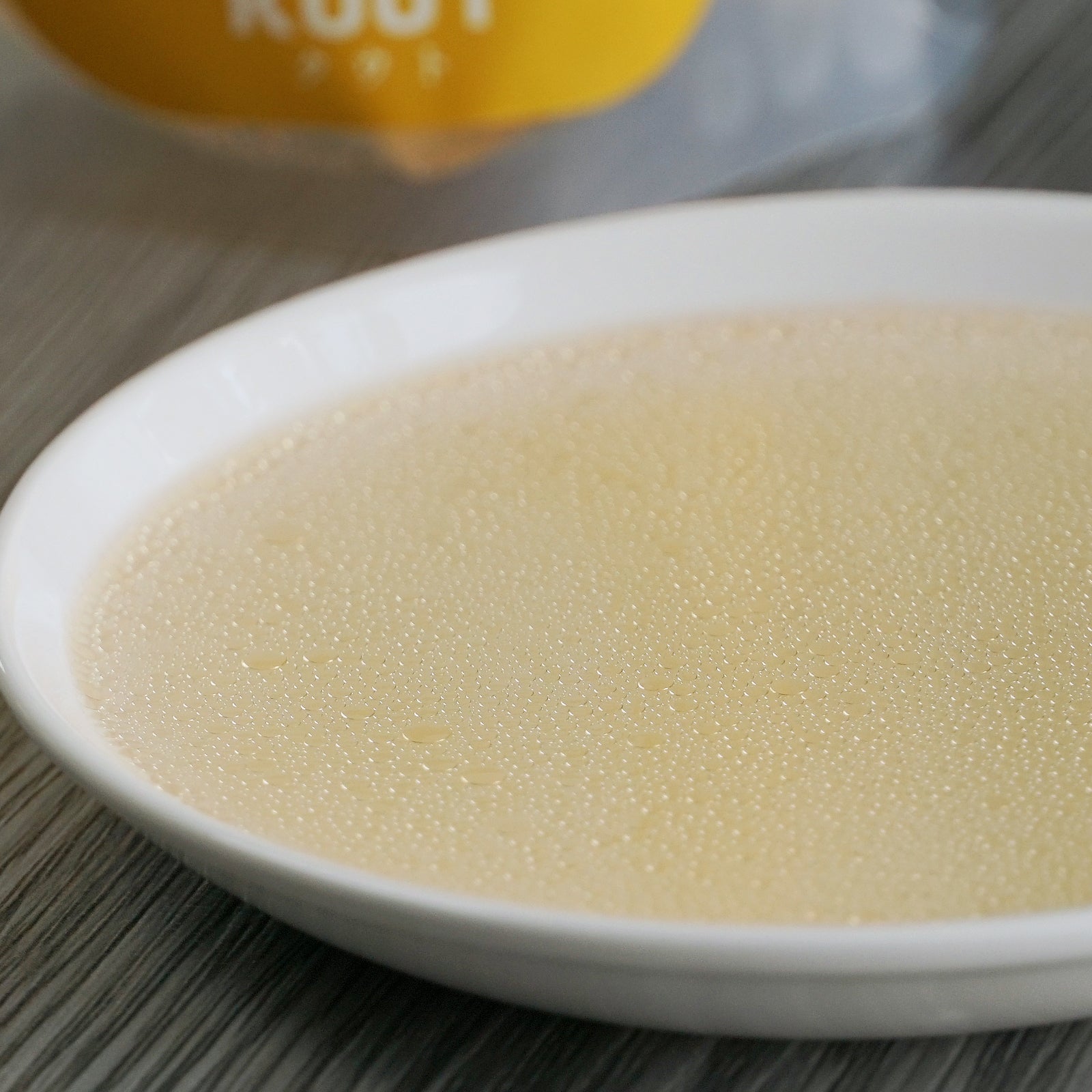 [For Dogs & Cats] All-Natural Unsalted Salmon Bone Broth from Tottori (120g) - Horizon Farms