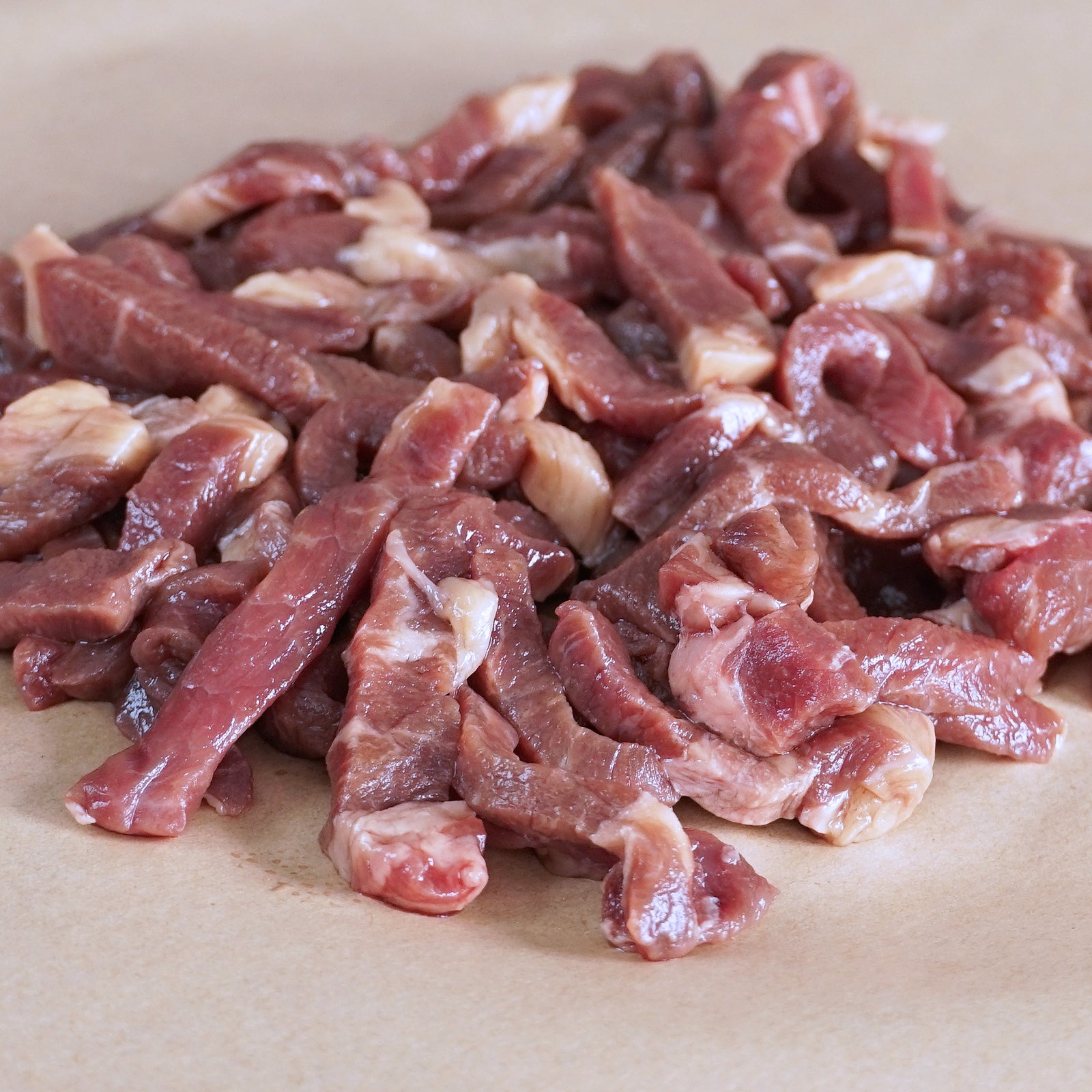 Grass-Fed Beef Rump Stir-Fry Cuts (200g) - Horizon Farms