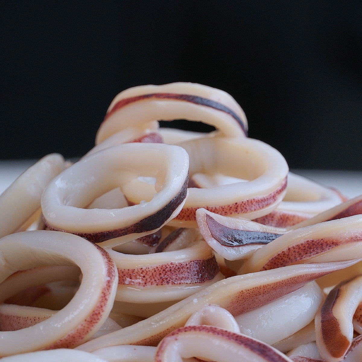 Wild-Caught Pre-Cooked & Cut Frozen Squid Rings from Argentina (1kg) - Horizon Farms