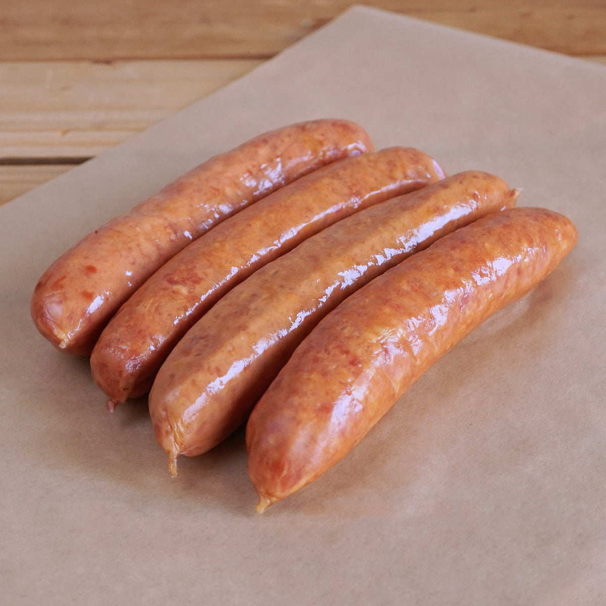 All-Natural Free-Range Kurobuta Uncured Smoked Pork Sausages from Iowa (4pc) - Horizon Farms