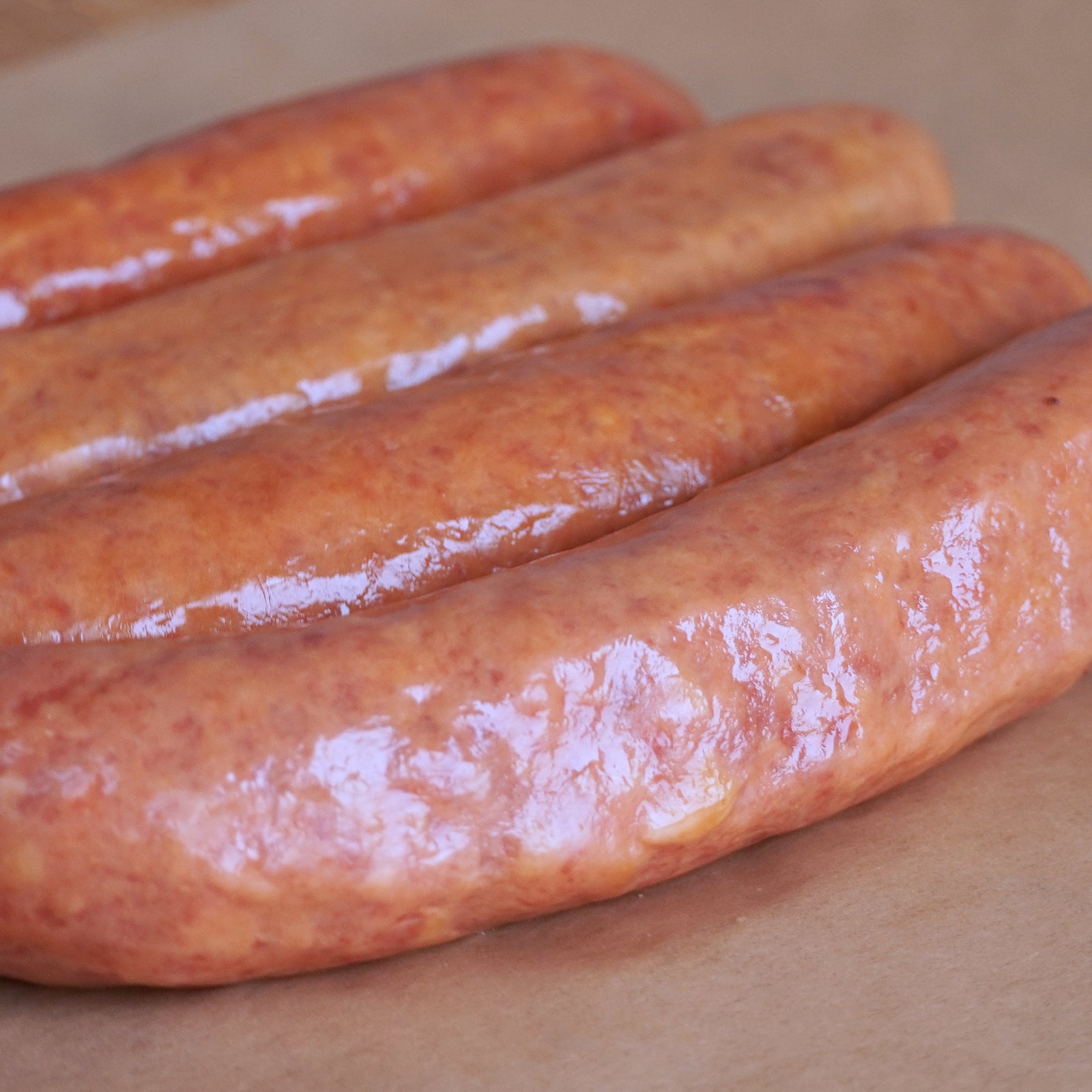 All-Natural Free-Range Kurobuta Pork Uncured Smoked Sausages from Iowa (4pc) - Horizon Farms