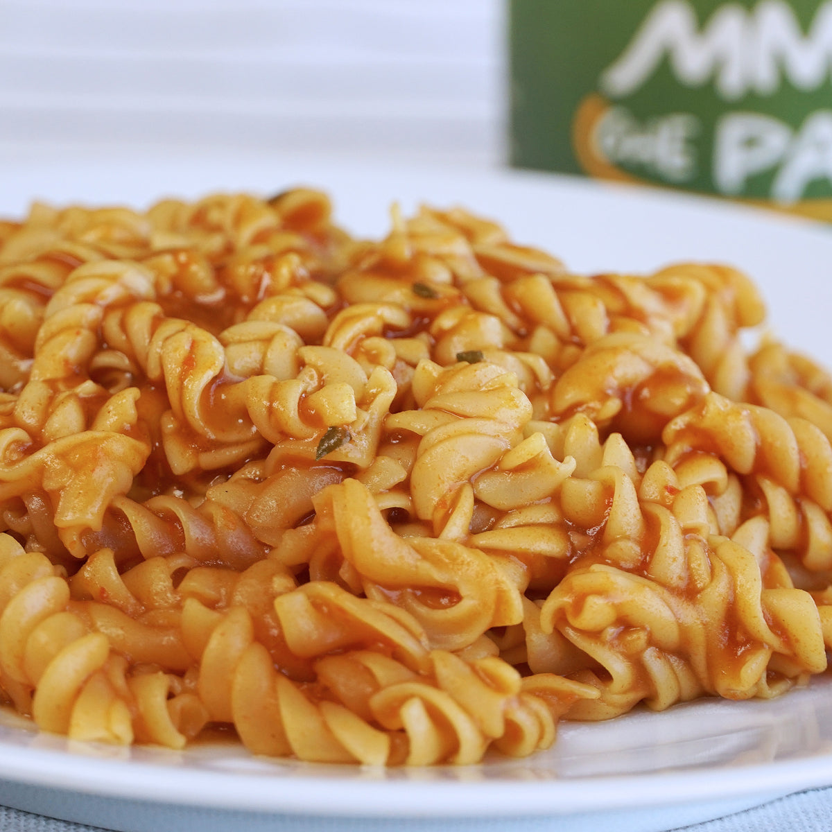 Certified Organic Instant Fusilli Pasta from Italy - Tomato & Basil (70g)
