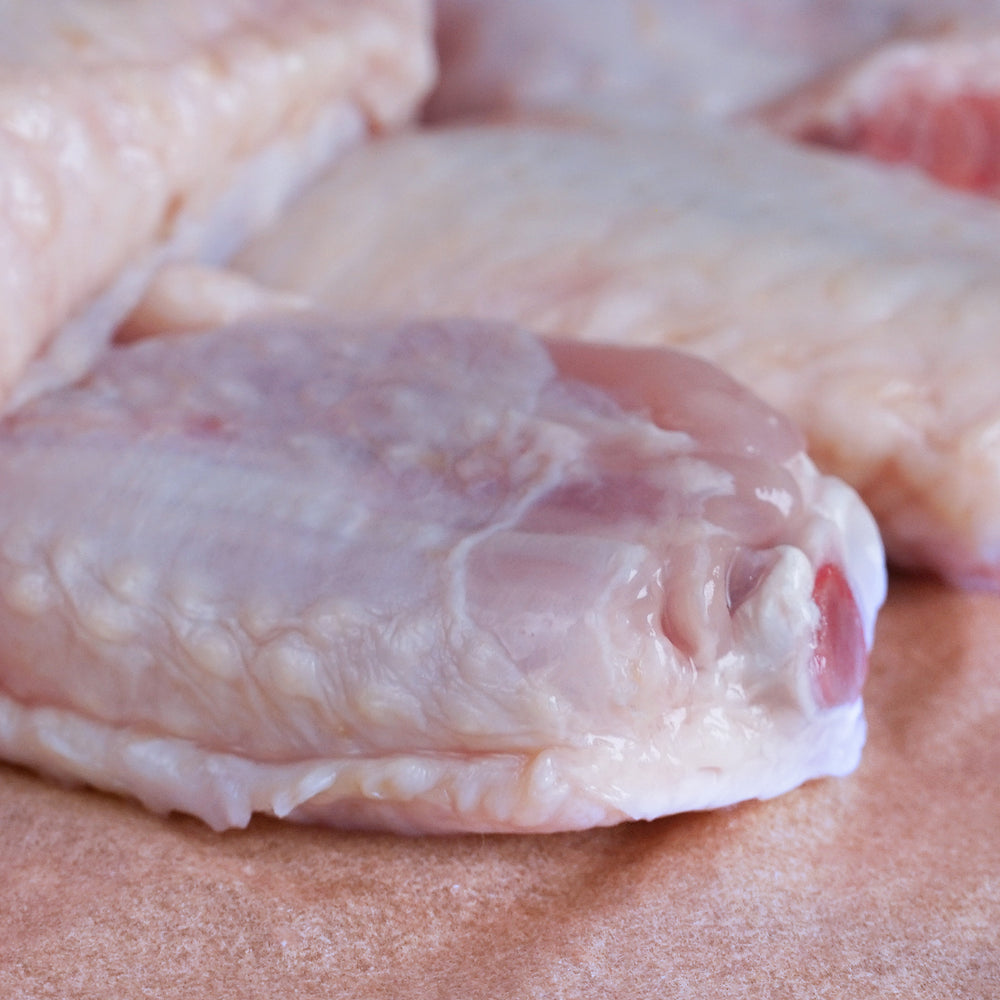 Free-Range Skin-On Mid-Joint Chicken Wings from New Zealand (400g)
