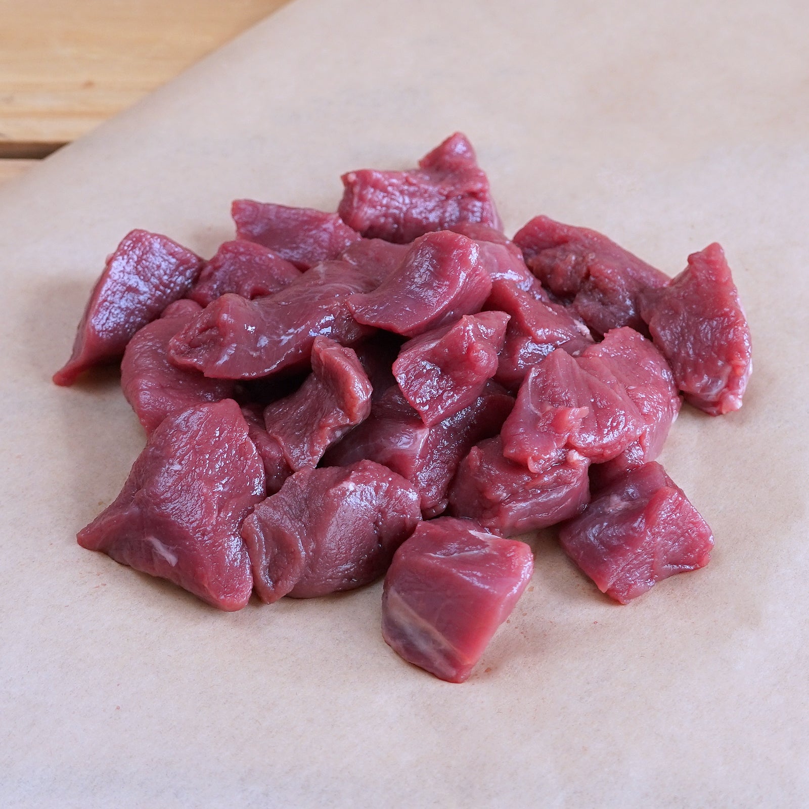 Premium Free-Range Venison Loin Cubes (200g) - Horizon Farms