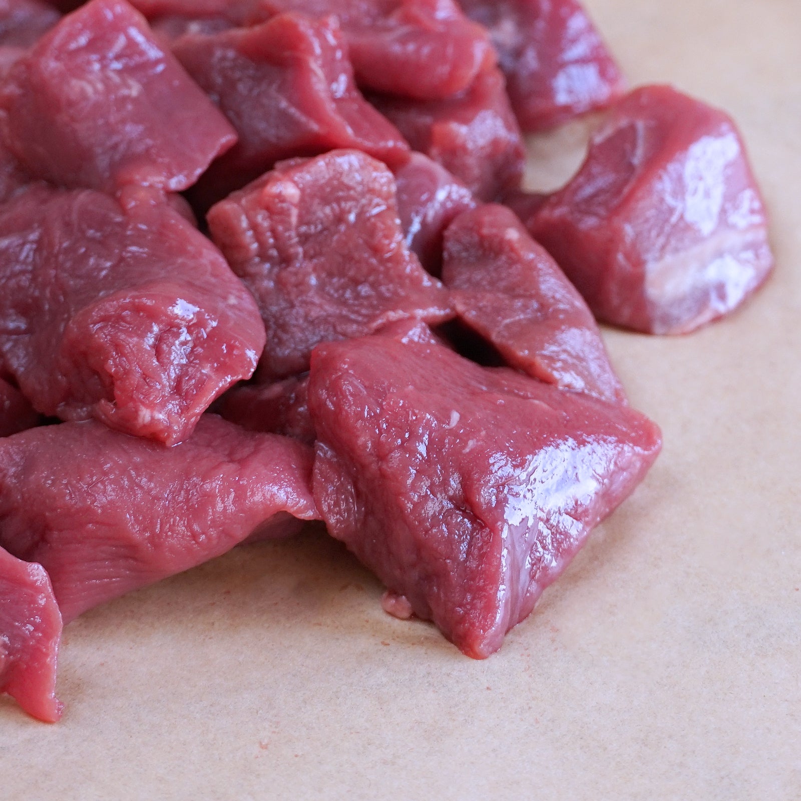 Premium Free-Range Venison Loin Cubes (200g) - Horizon Farms