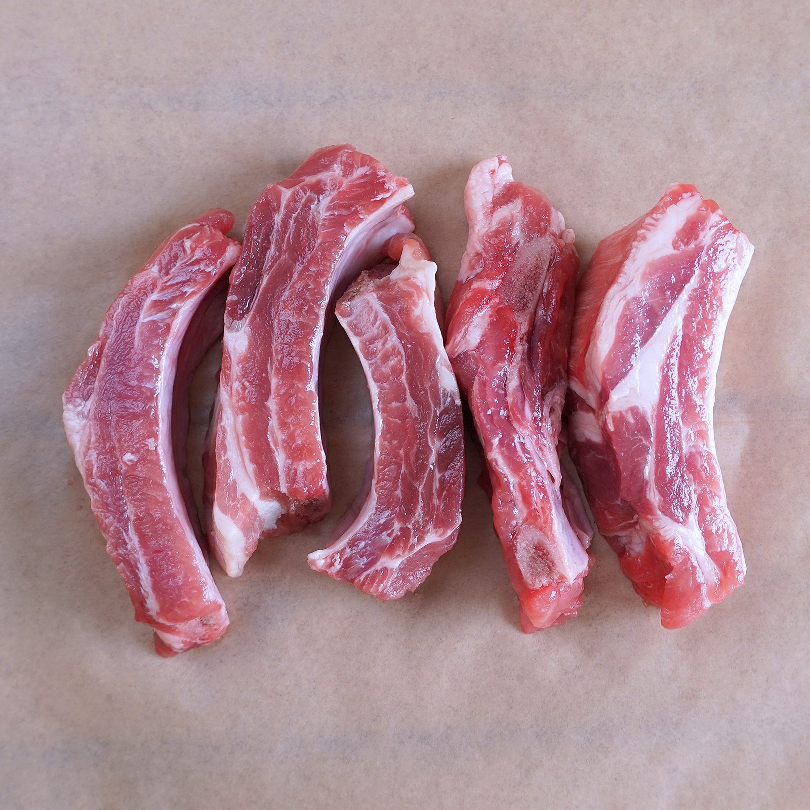 Free-Range Pre-Cut Pork Back Ribs from Australia (400g) - Horizon Farms