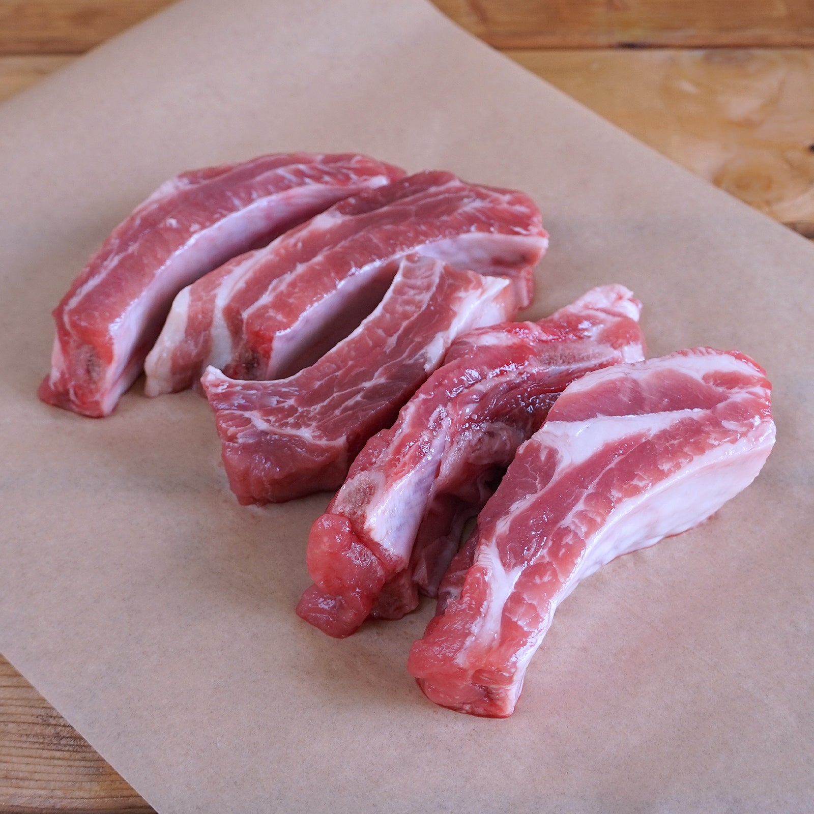 Free-Range Pre-Cut Pork Back Ribs from Australia (400g) - Horizon Farms