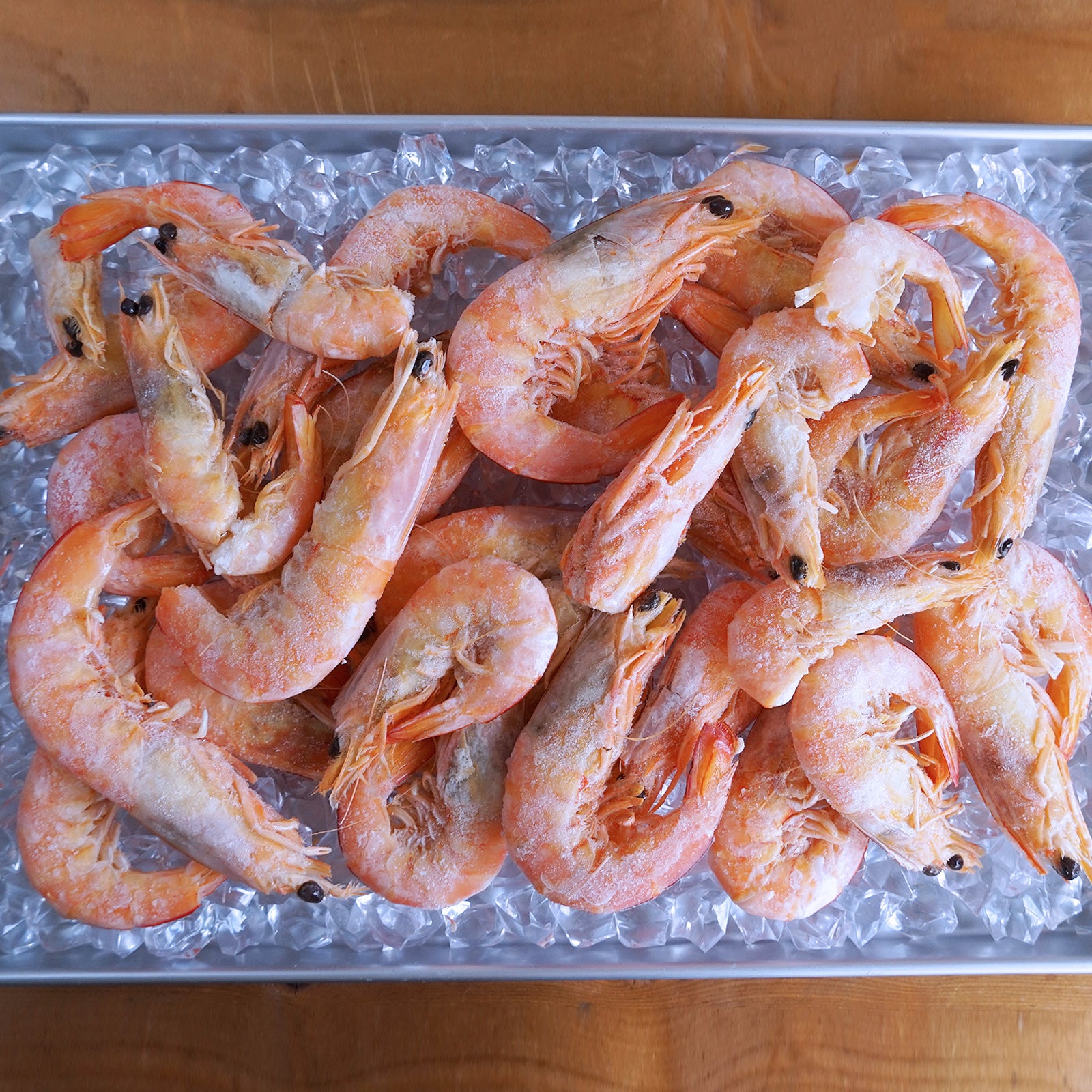 Wild-Caught All-Natural Pre-Cooked Shell-On King Prawns from Australia (1kg) - Horizon Farms