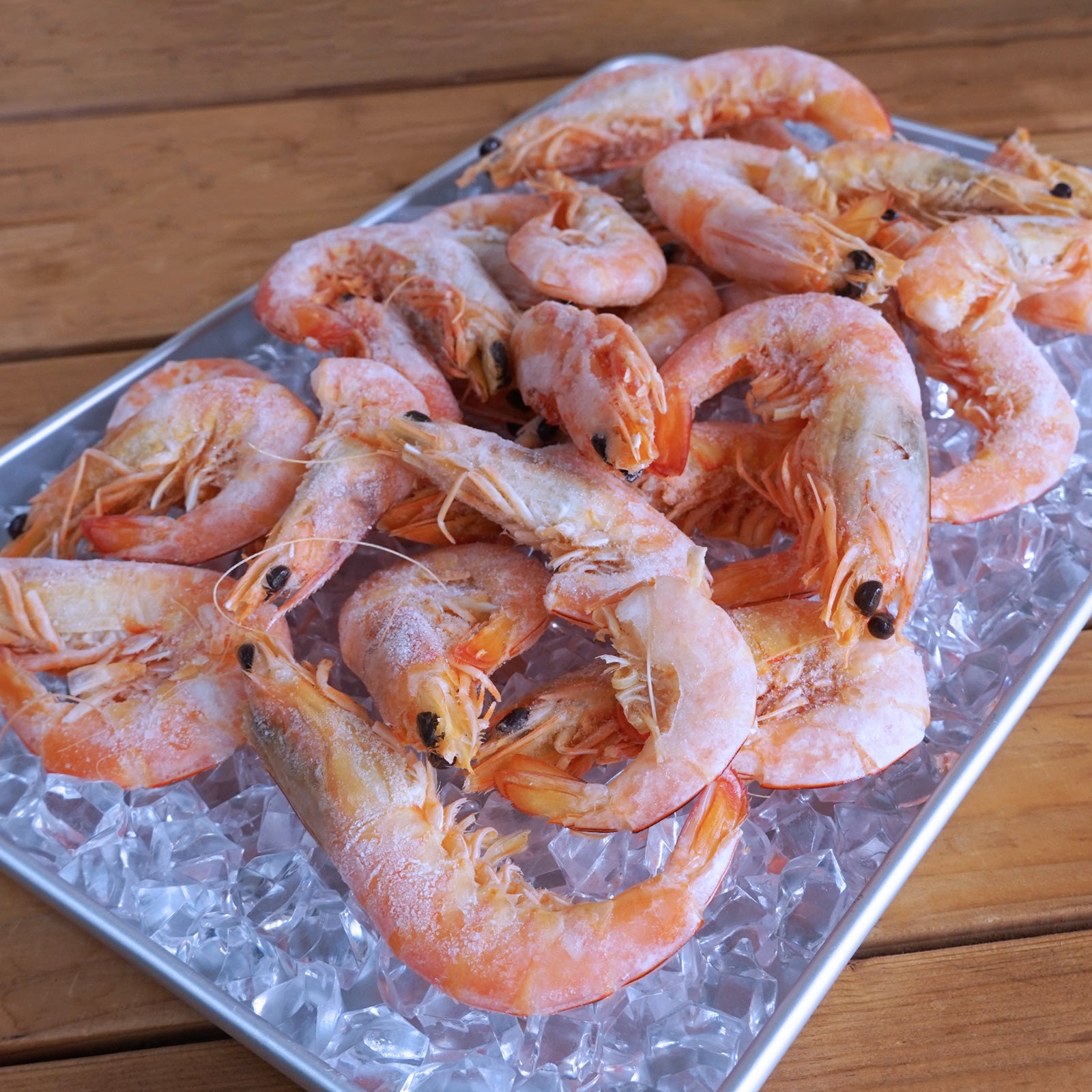 Wild-Caught All-Natural Pre-Cooked Shell-On King Prawns from Australia (1kg) - Horizon Farms