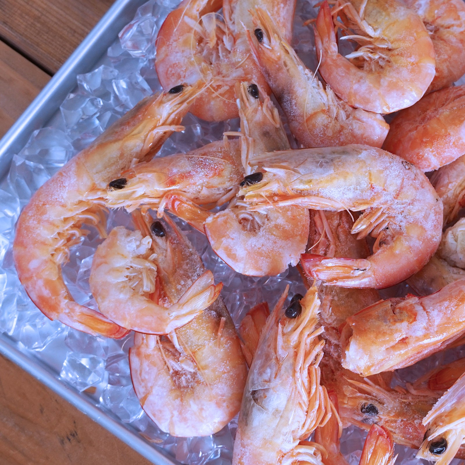 Wild-Caught All-Natural Pre-Cooked Shell-On King Prawns from Australia (1kg) - Horizon Farms