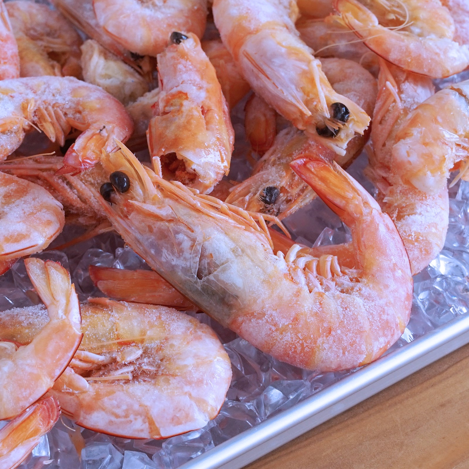 Wild-Caught All-Natural Pre-Cooked Shell-On King Prawns from Australia (1kg) - Horizon Farms