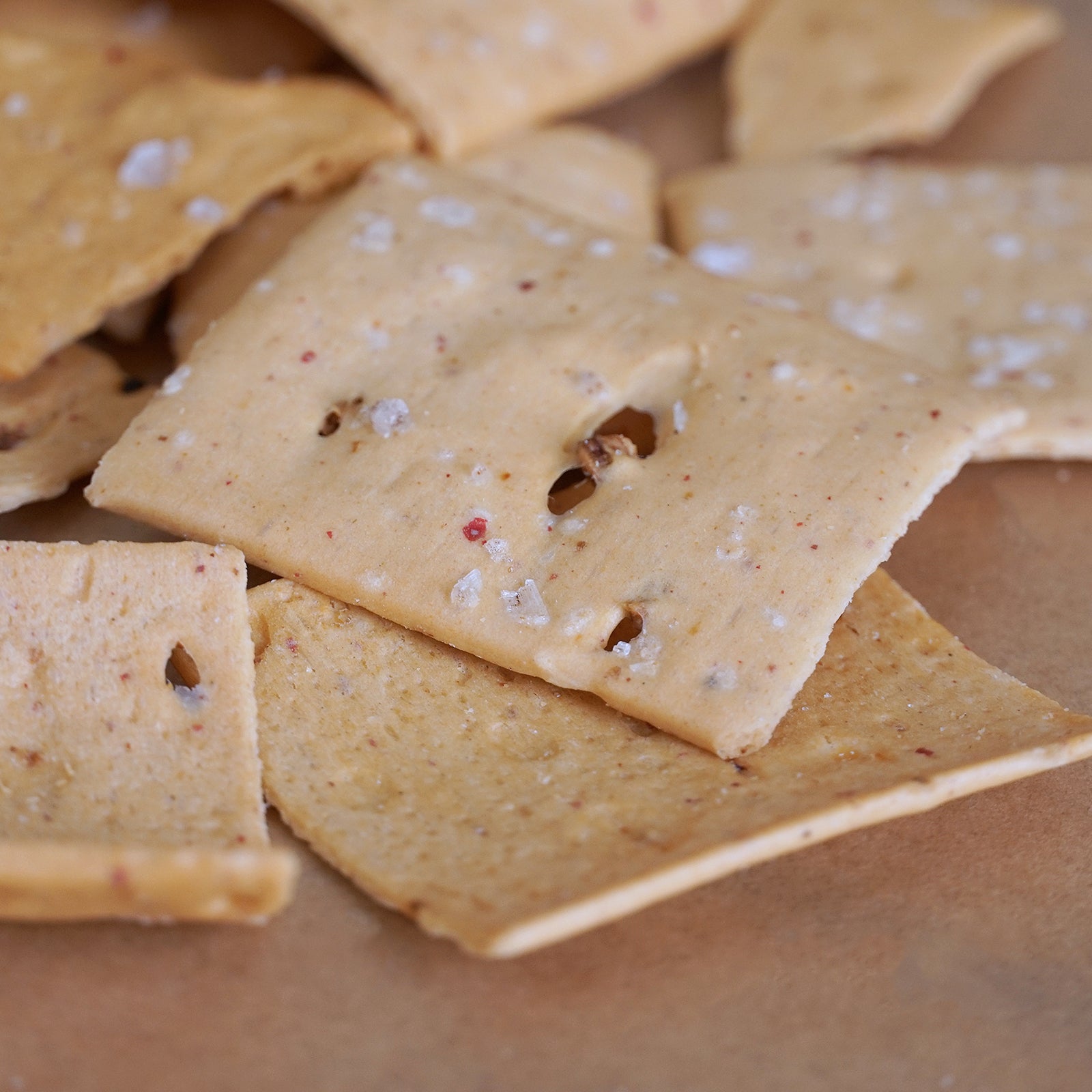 All-Natural Sweet Pink Peppercorn Sourdough Crackers from Australia (30g x 3) - Horizon Farms