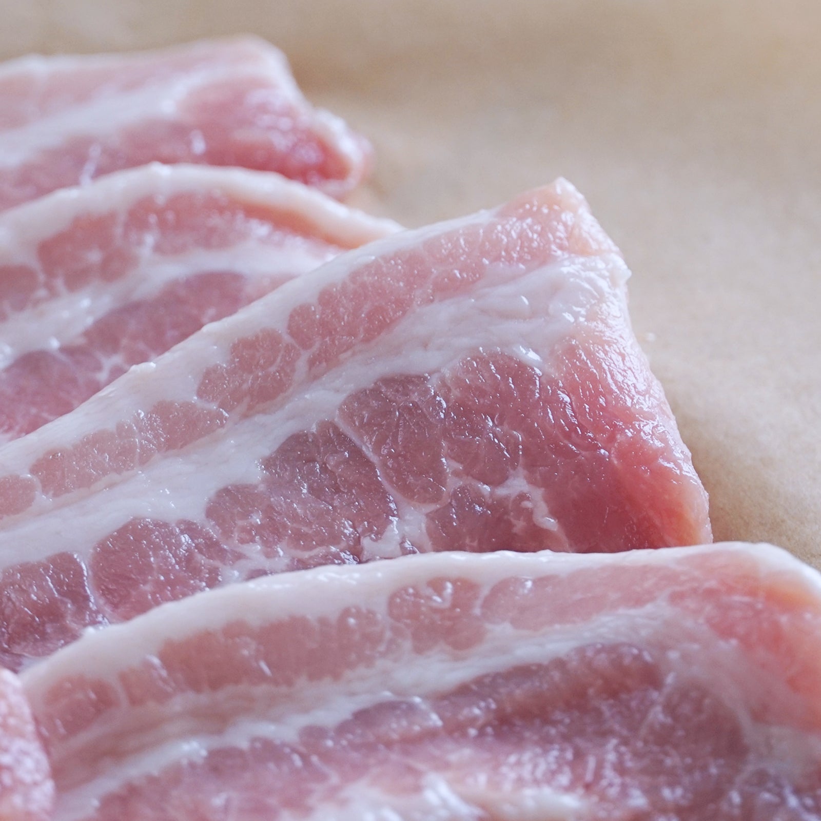 Free-Range Pork Thick Cut Belly Slices from Australia (200g) - Horizon Farms