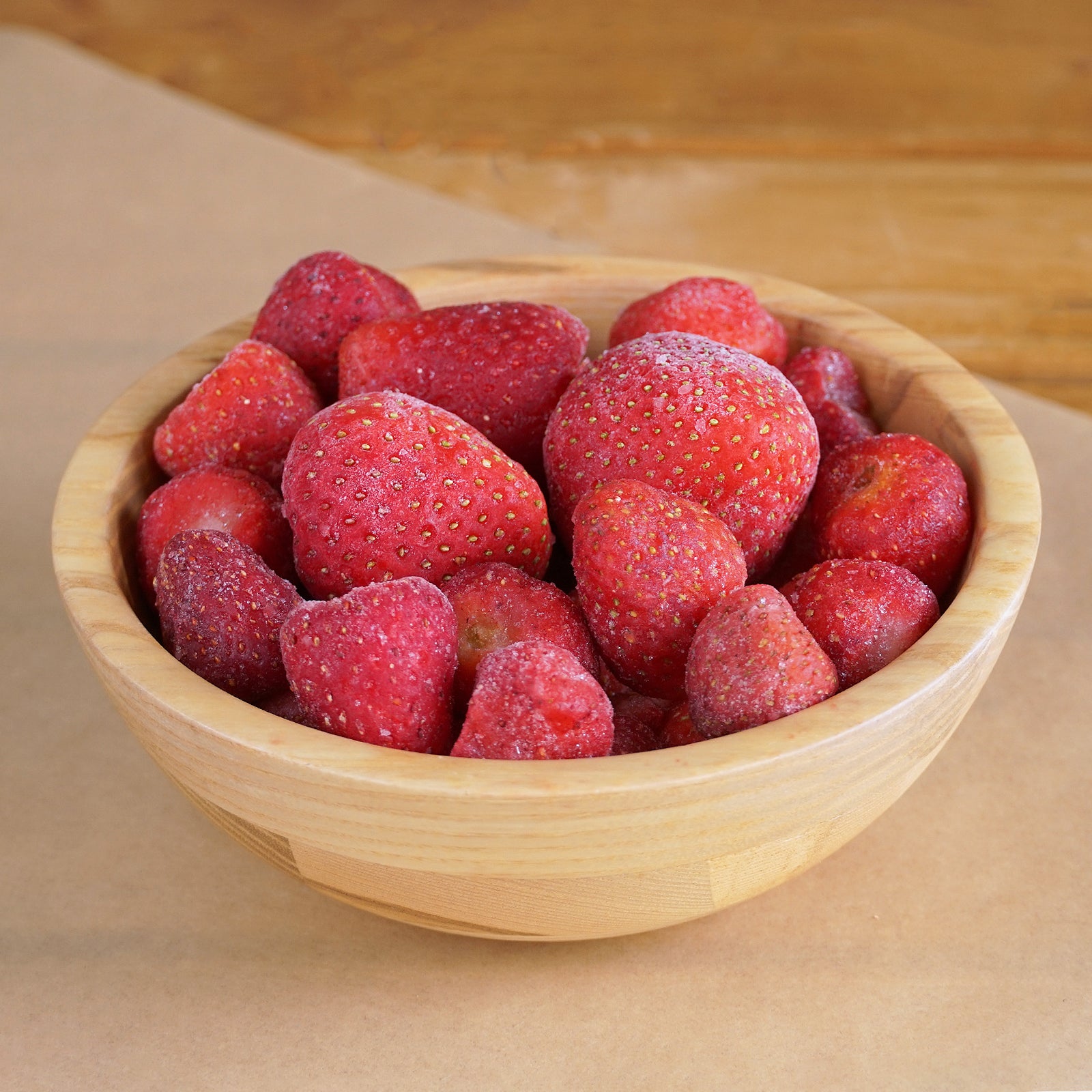Organic Frozen Whole Strawberries (300g) - Horizon Farms