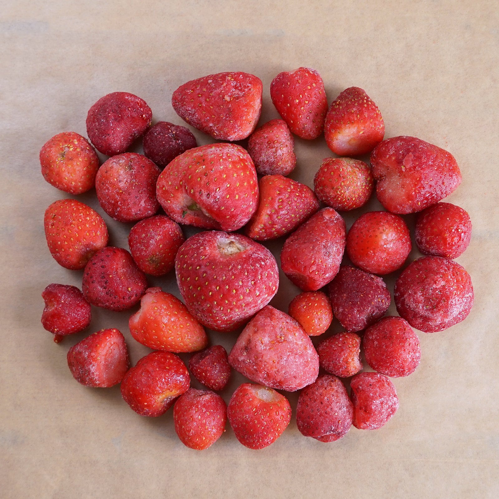 Organic Frozen Whole Strawberries (300g) - Horizon Farms