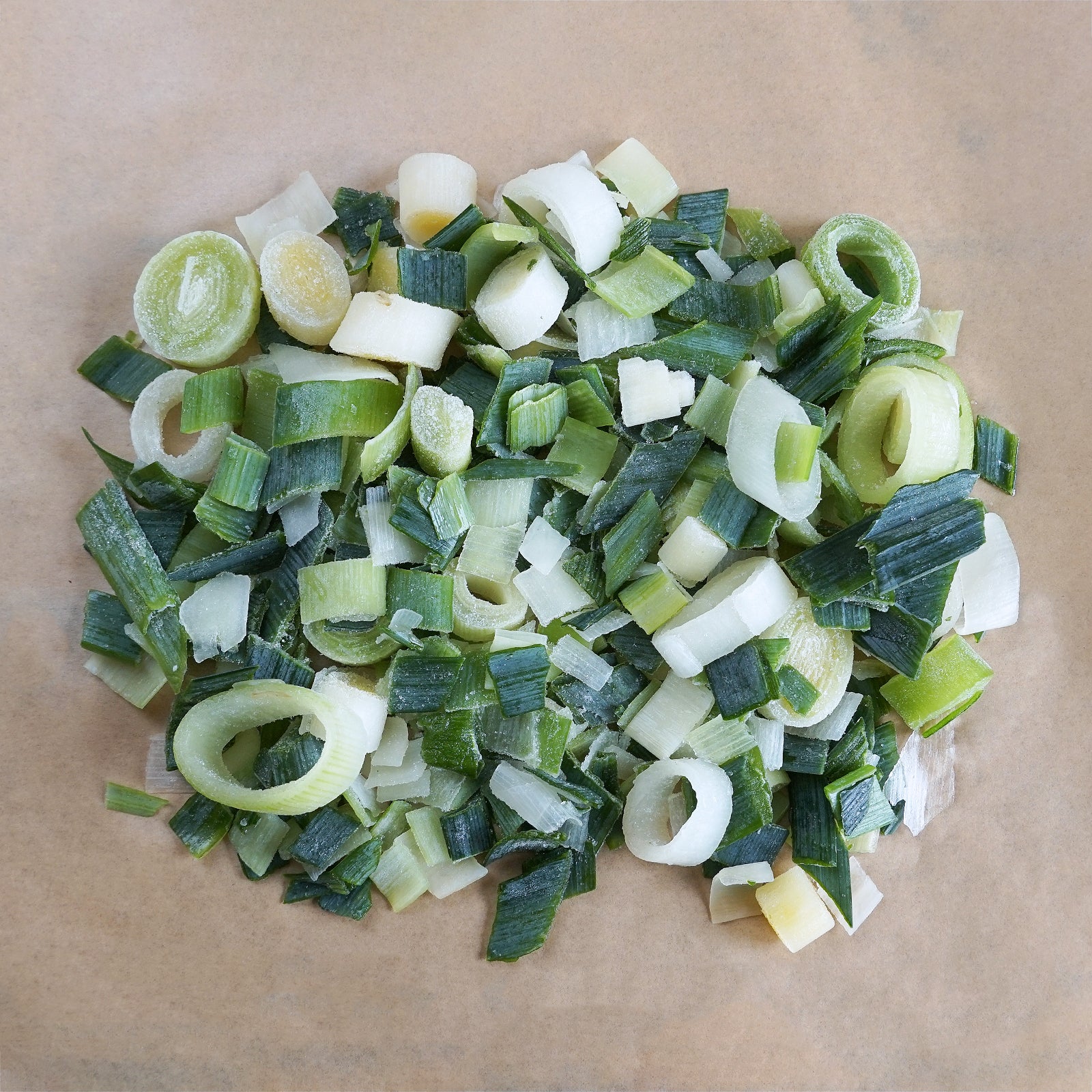 Certified Organic Frozen Leeks from Belgium (500g)
