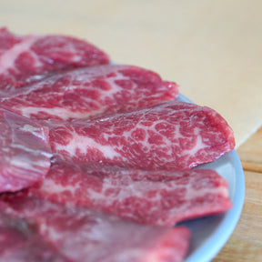 Japanese Range-Free Wagyu Beef Short Rib Slices from Iwate (300g) - Horizon Farms