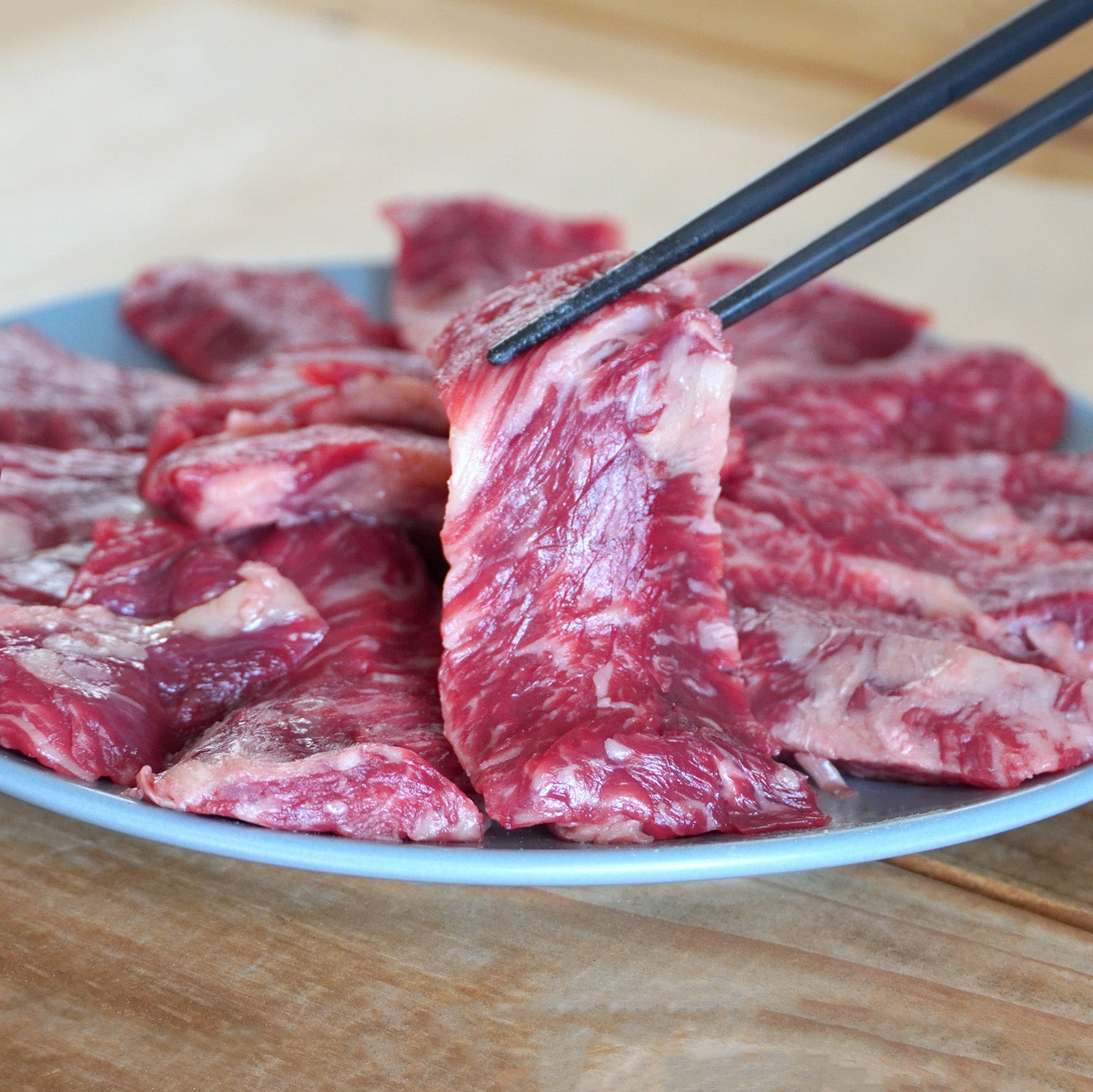 Japanese Range-Free Wagyu Beef Skirt Steak Slices from Iwate (200g) - Horizon Farms