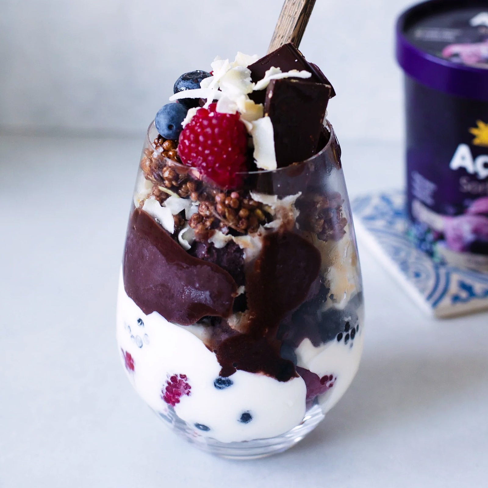 Organic Dairy-Free Açaí Sorbet from Brazil (500ml) - Horizon Farms