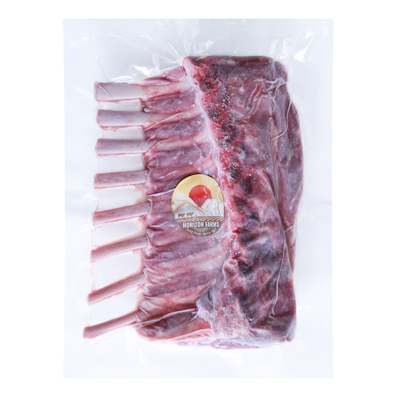 Free-Range Frenched Lamb Rack from New Zealand (600g) - Horizon Farms
