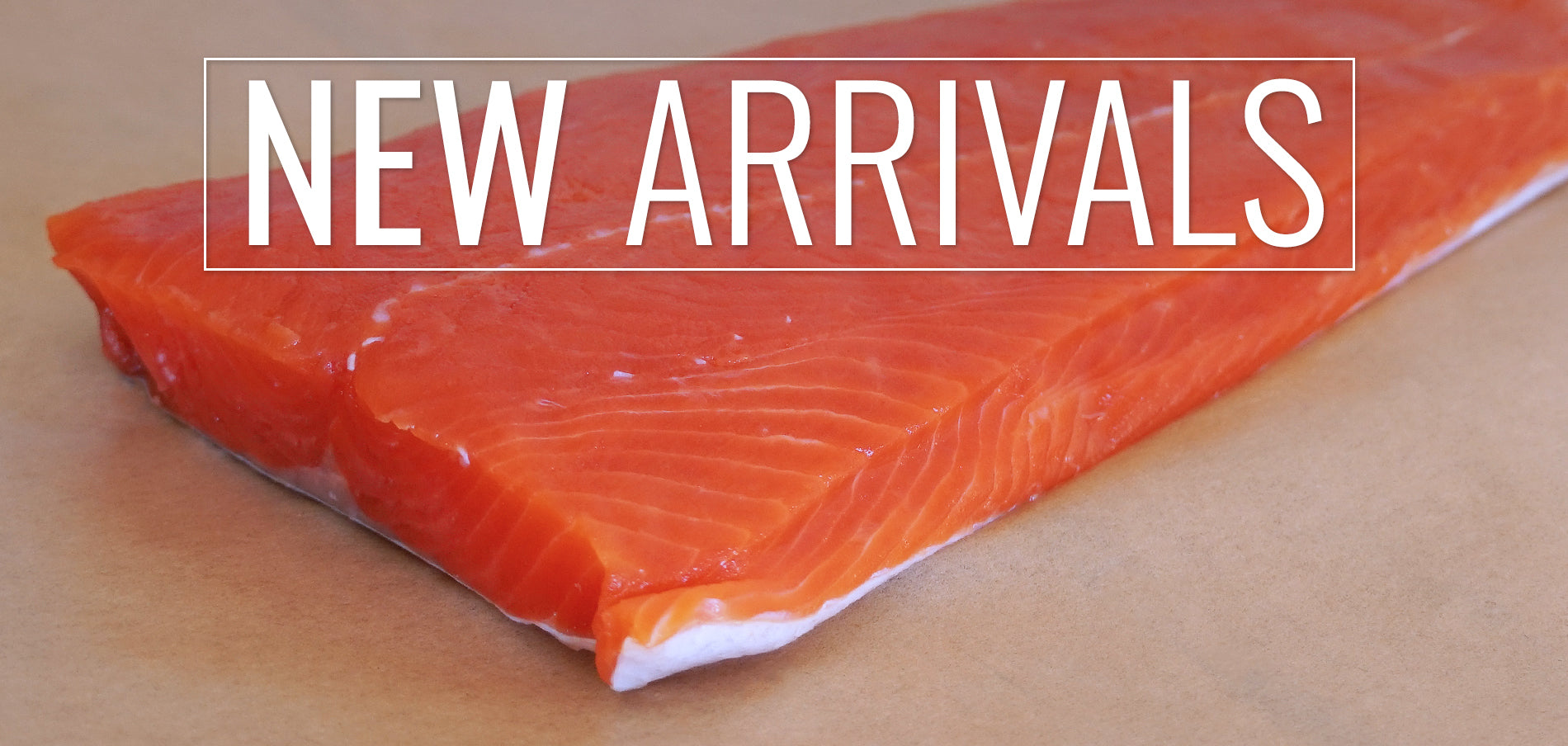 New Arrivals Wild-Caught Sashimi Grade Sockeye Salmon Fillet Portion