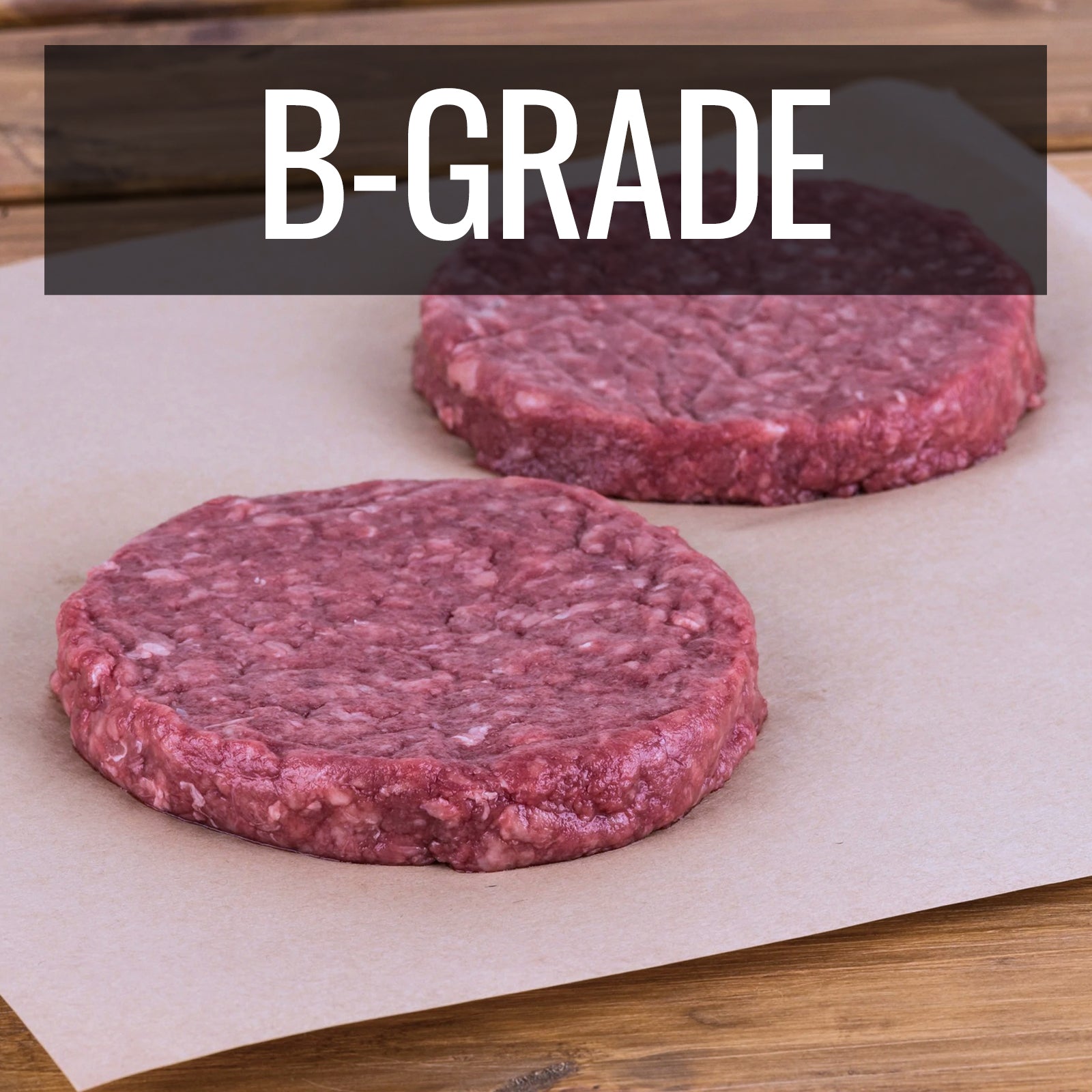 Grass-Fed Black Angus Beef Burgers B-Grade (2pc) Best By: May 14th, 2025 - Horizon Farms