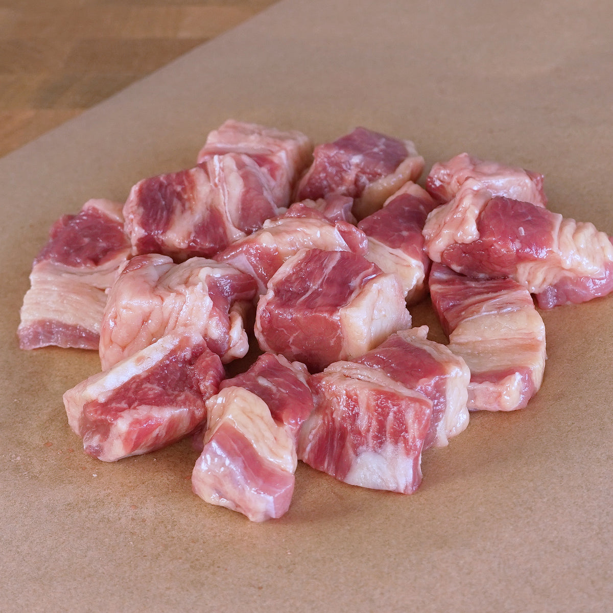 Grass-Fed Beef Navel Brisket Stew Cuts (200g)
