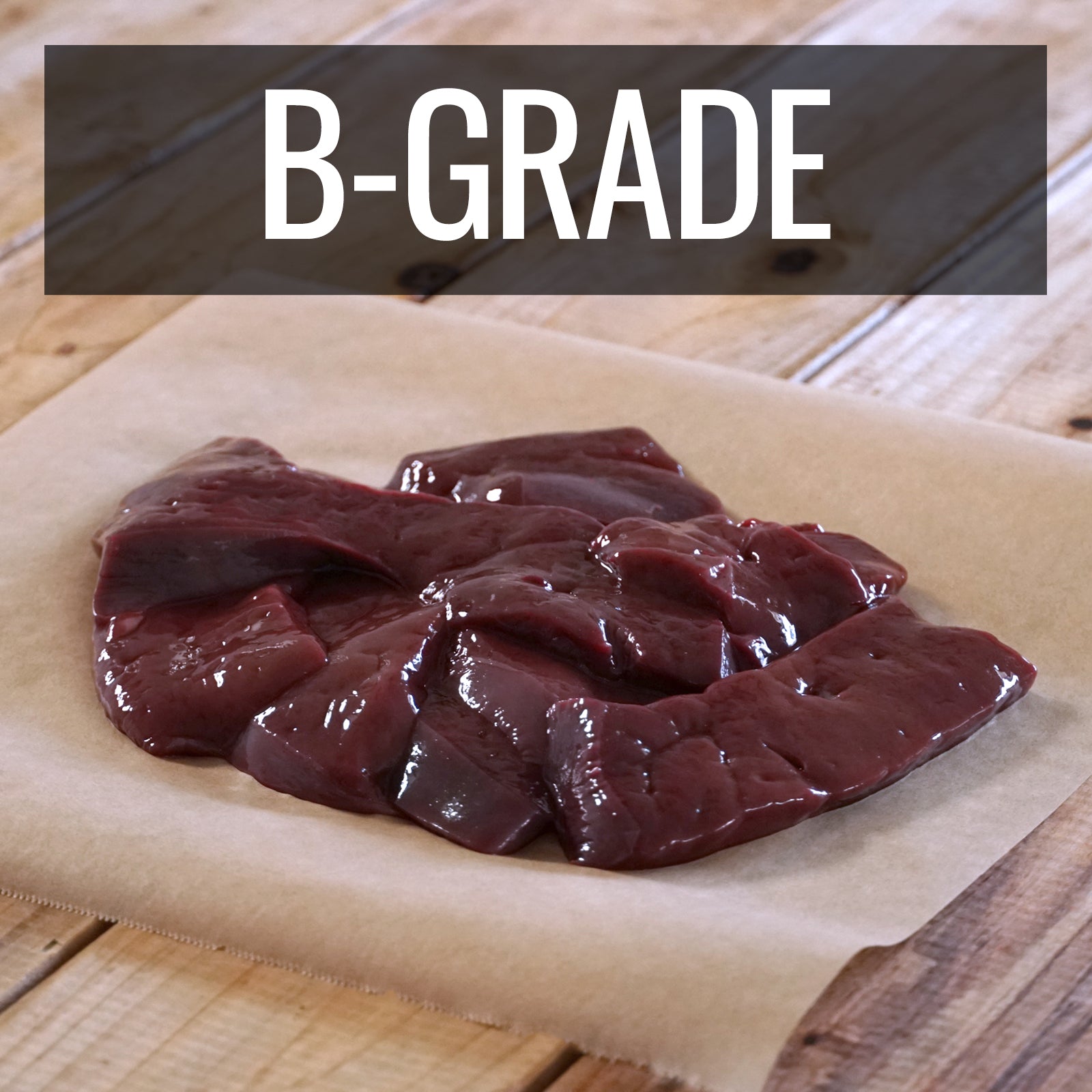 Grass-Fed Beef Liver Slices from Australia B-Grade (300g) Best By: October 25th - Horizon Farms