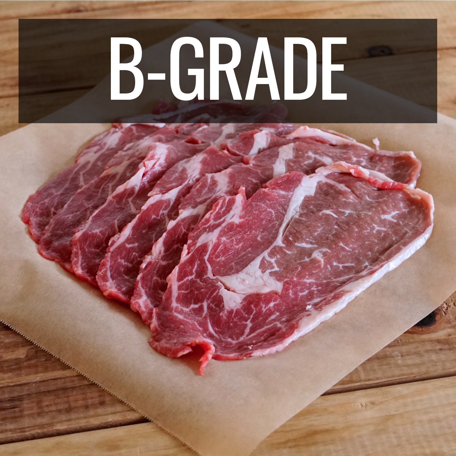 Grass-Fed Beef Ribeye Slices (300g) Best By: December 7th, 2024 - Horizon Farms