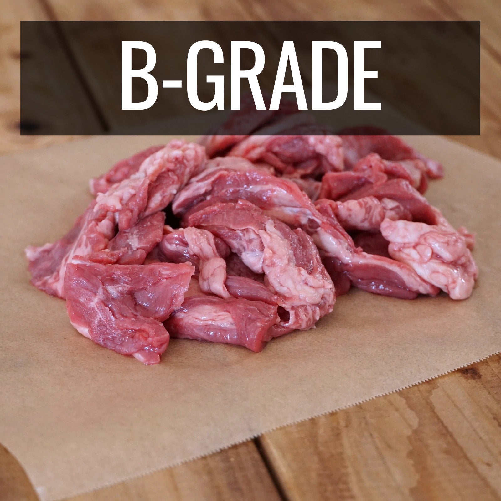 Grass-Fed Pasture-Raised Beef Trimmings and Cuts B-Grade (250g) Best By: August 5th, 2025 - Horizon Farms