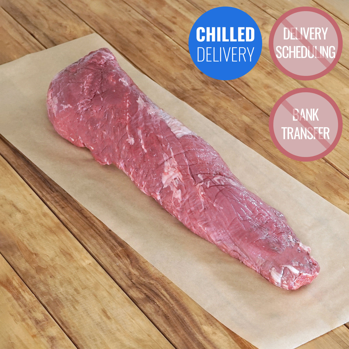 Chilled Grass-Fed Whole Beef Filet from New Zealand (2.2kg) (Free Shipping) (Terms & Conditions Apply) - Horizon Farms