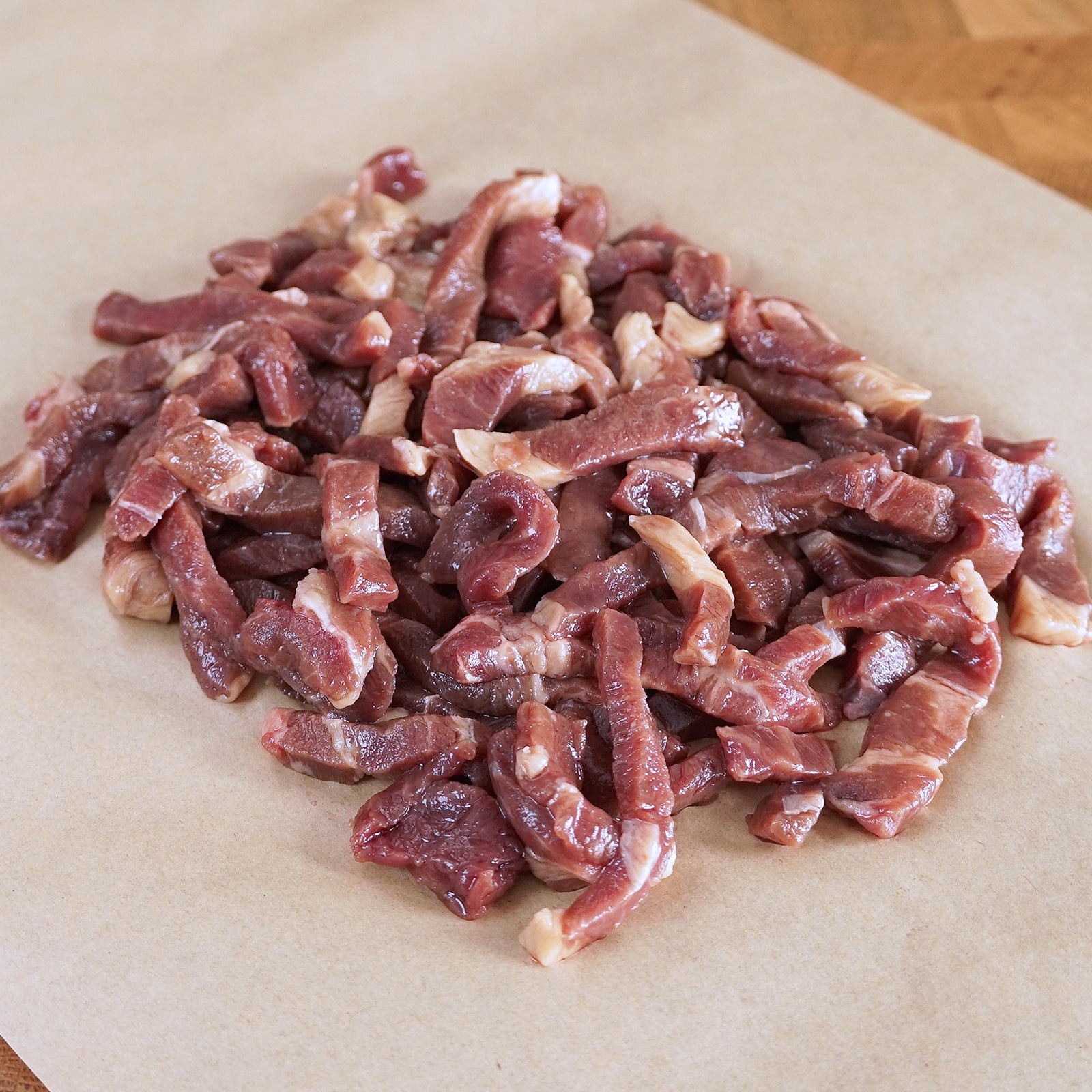 Grass-Fed Beef Rump Stir-Fry Cuts (200g) - Horizon Farms