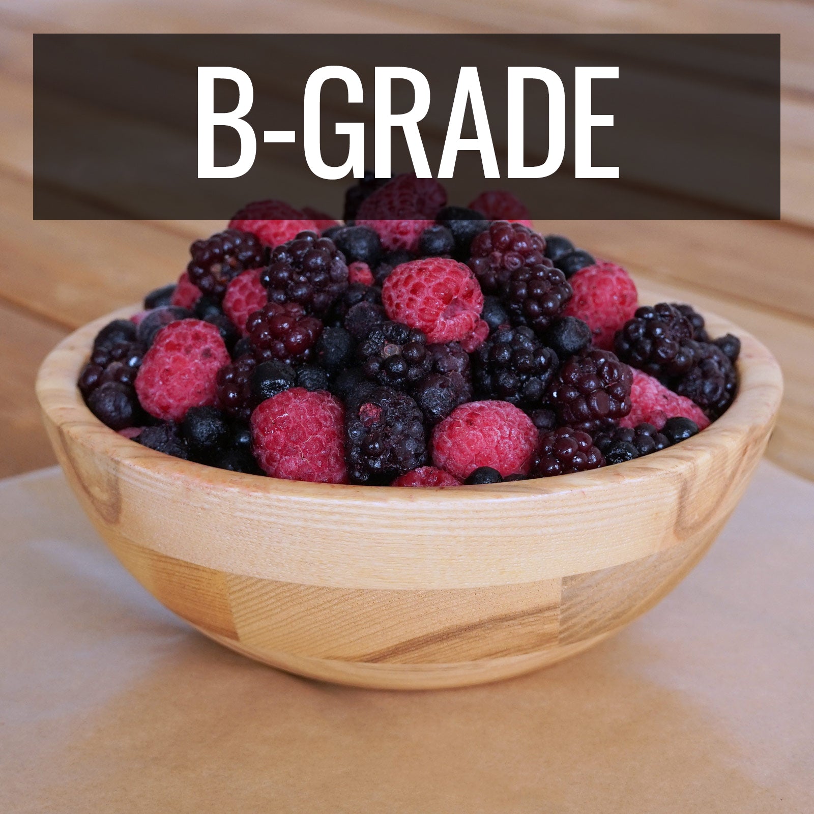 Organic All-Natural Frozen Berry Mix (1kg) Best By: August 1st, 2026 - Horizon Farms