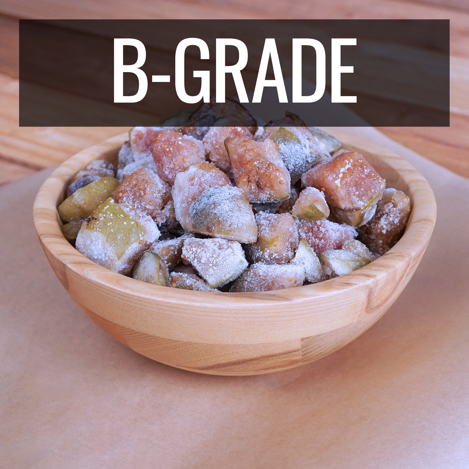 Organic All-Natural Black Fig Chunks from Turkey (1kg) Best By: September 1st, 2026
