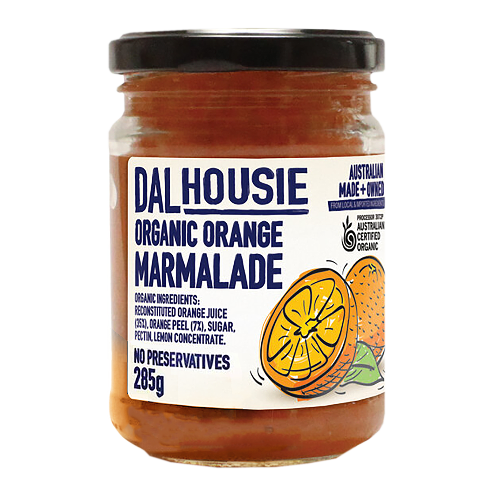 Certified Organic Orange Marmalade from Australia (285g) - Horizon Farms