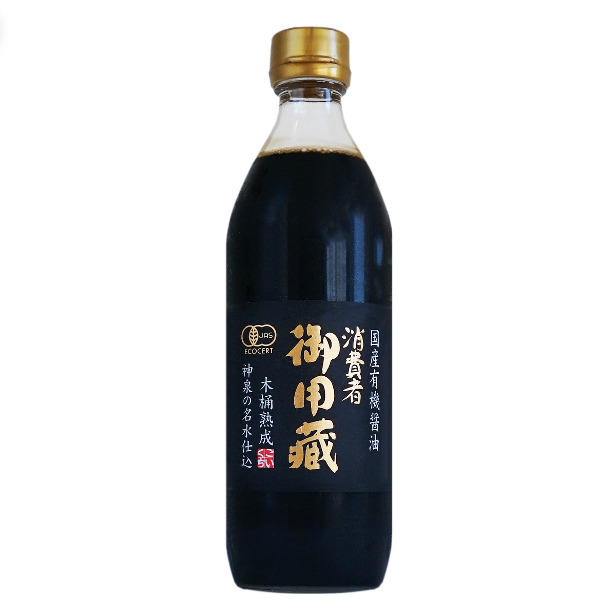 Certified Organic Additive-Free Dark Soy Sauce from Japan (500ml) - Horizon Farms