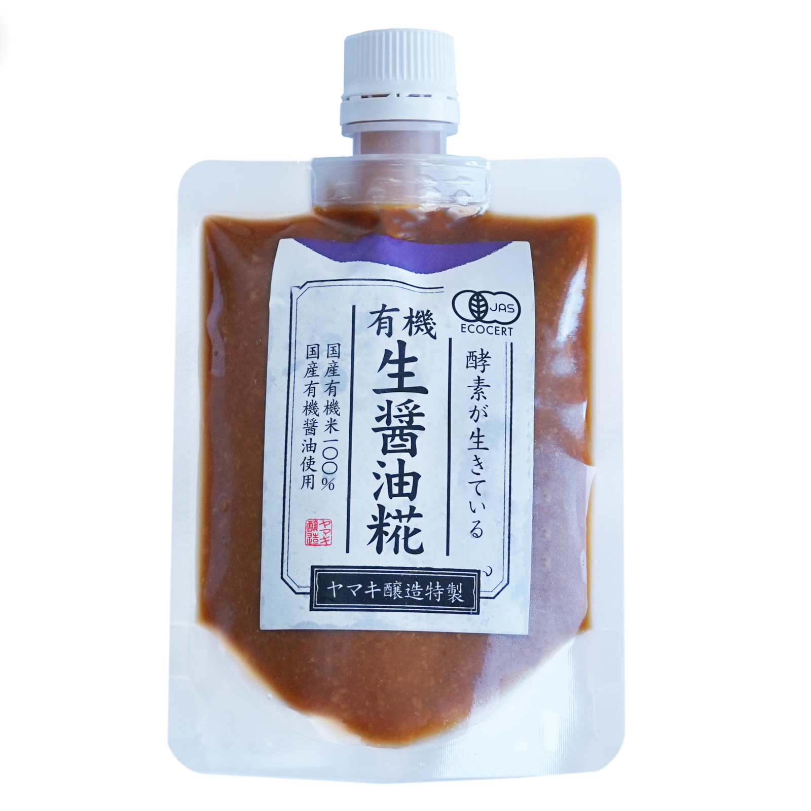 Certified Organic Raw Soy Sauce Malt from Japan (170g) - Horizon Farms